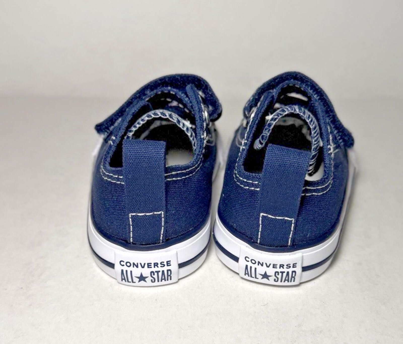 Converse Converse Chuck Taylor All Star CT 2V OX Shoes Navy/White Size US 5 / EU 37 - 4 Thumbnail