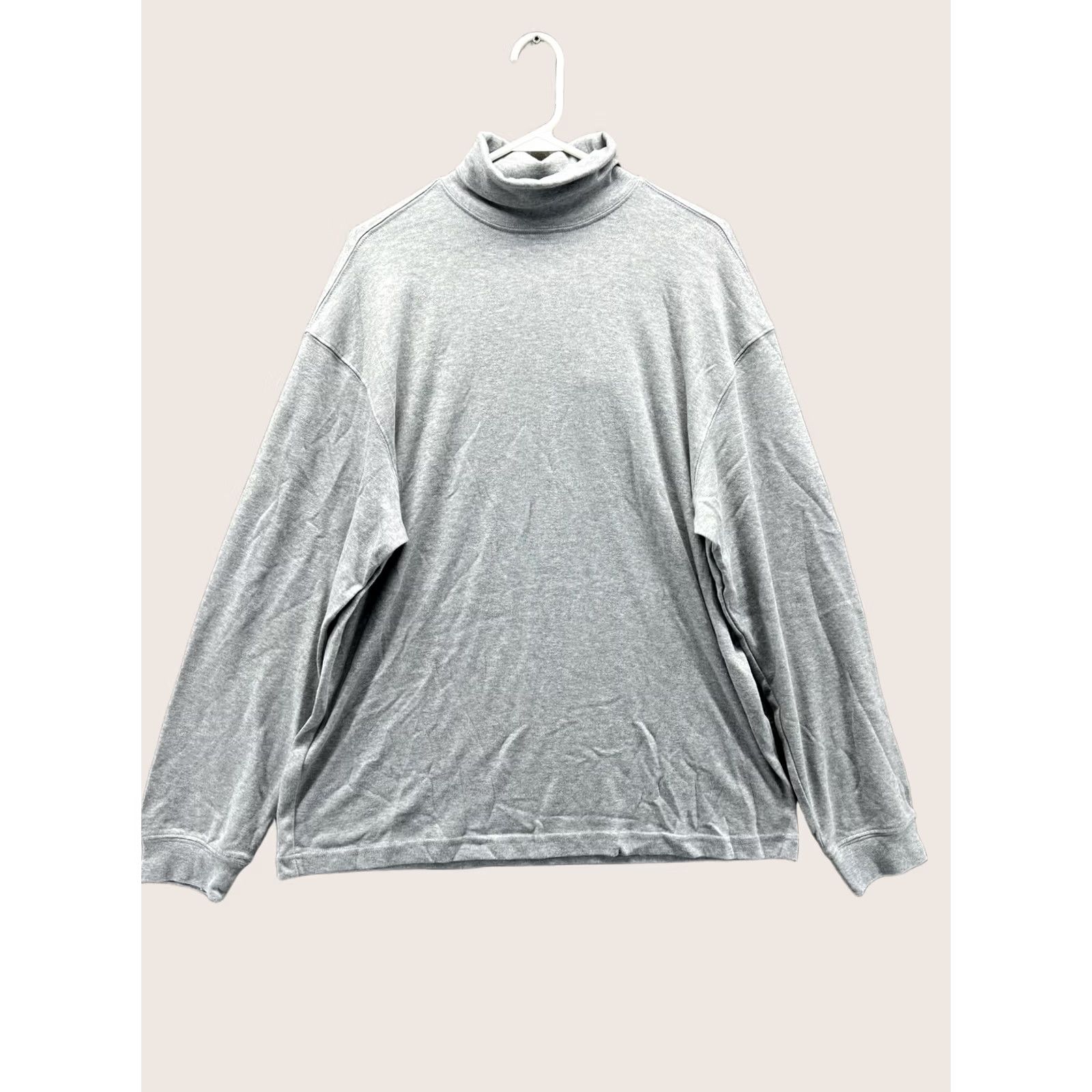 Izod IZOD Mens Medium Gray Pullover Turtleneck Shirt Knit Size US M / EU 48-50 / 2 - 1 Thumbnail