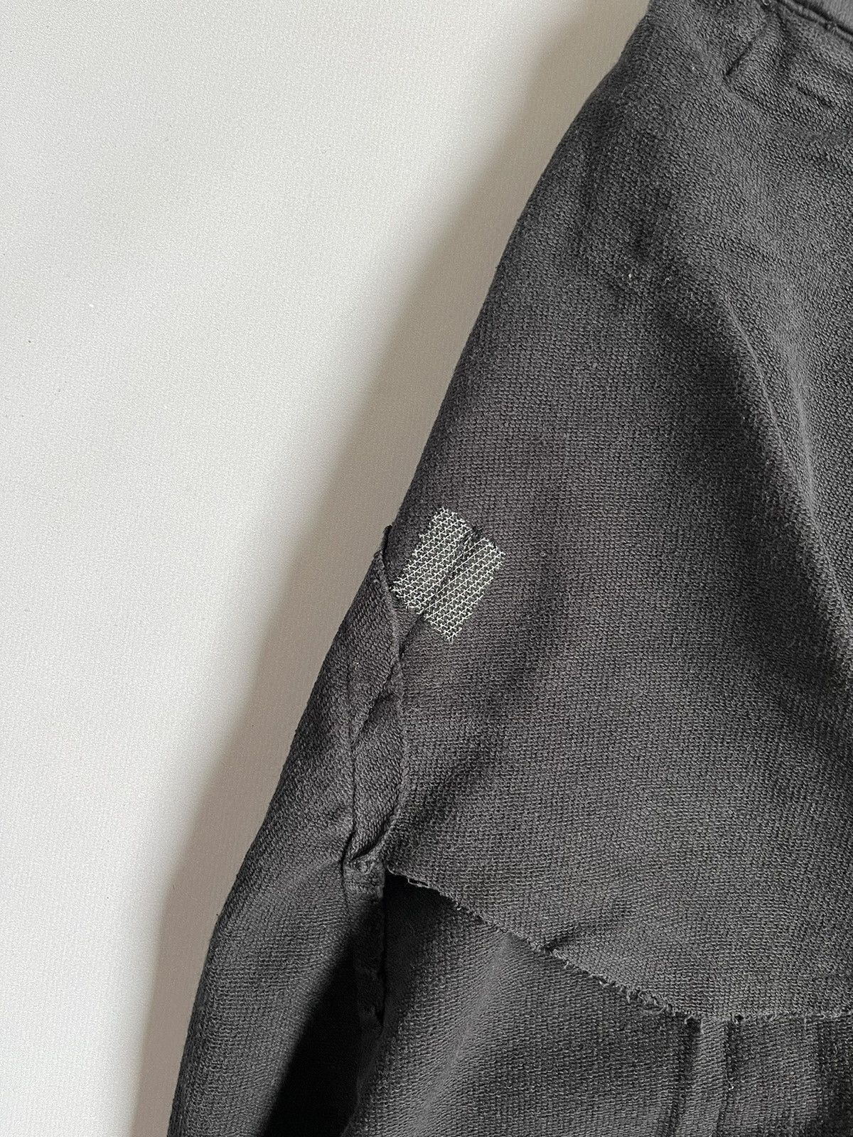 Black Label × Rundholz × Yohji Yamamoto RUNDHOLZ Black Label Unisex Distressed Wide Leg Trousers Size 36" / US 14 / IT 50 - 19 Thumbnail