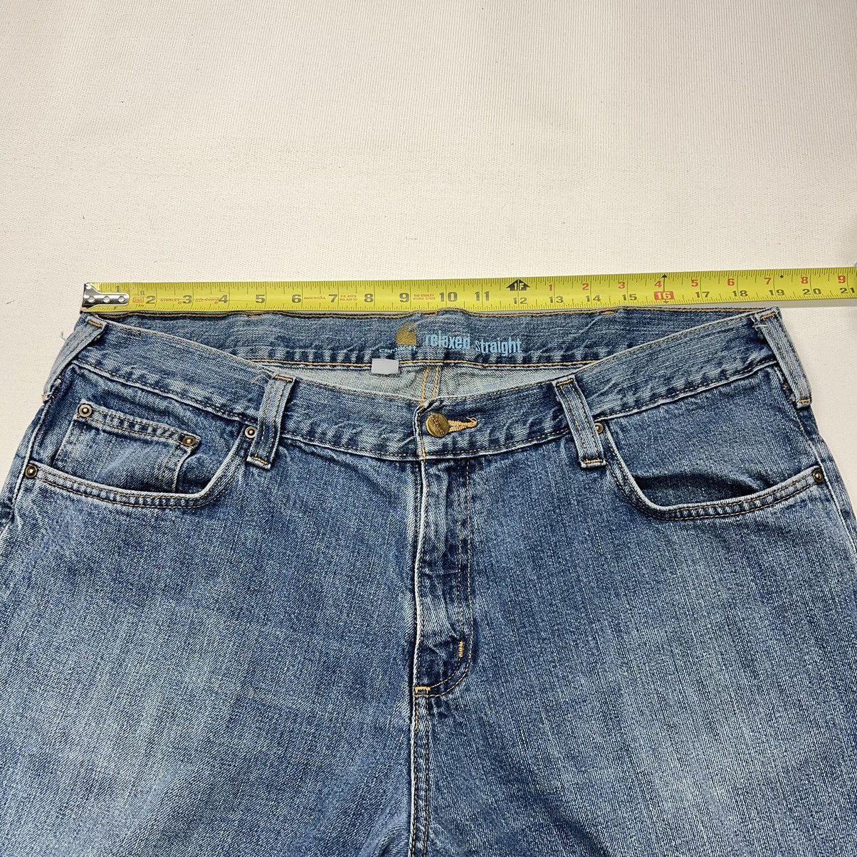 Carhartt Carhartt Jeans Relaxed Fit Denim Workwear Baggy Faded Y2K Size US 38 / EU 54 - 24 Thumbnail