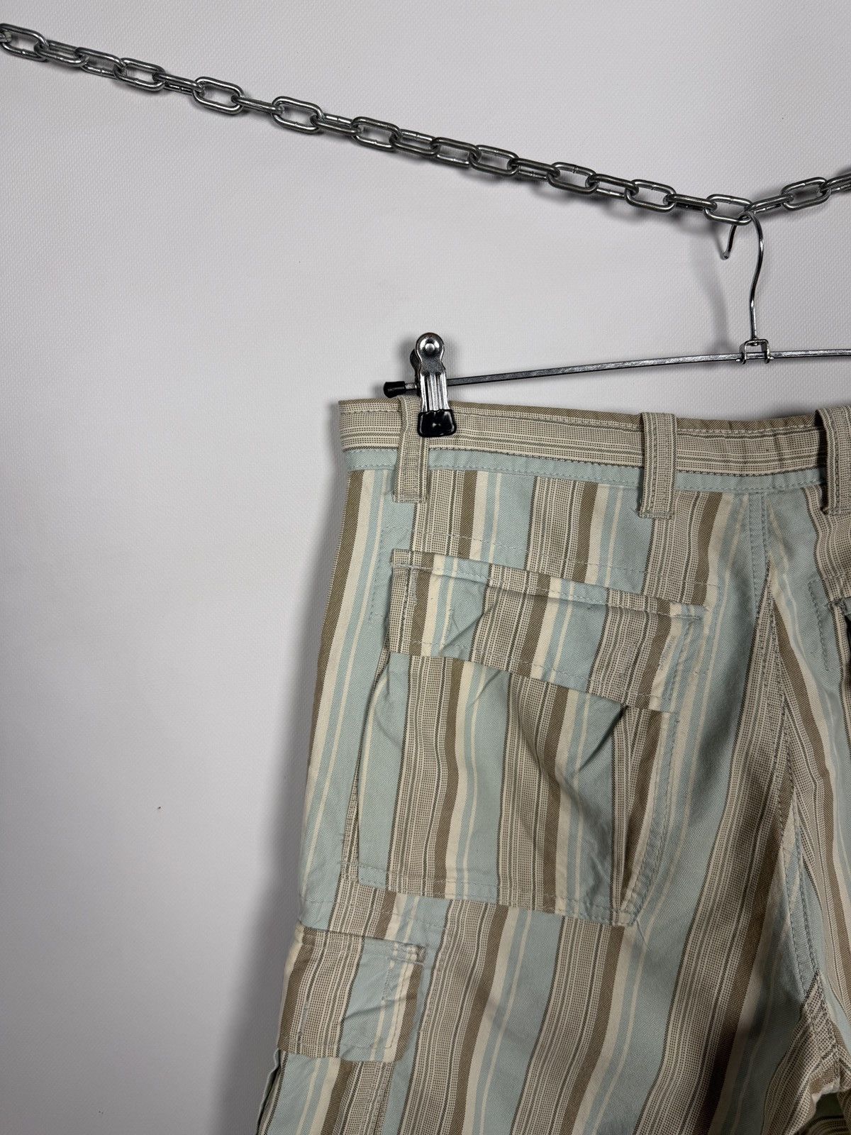 Napapijri Napapijri Vintage Cargo Striped Shorts Outdoor Size 36 Size US 36 / EU 52 - 13 Thumbnail