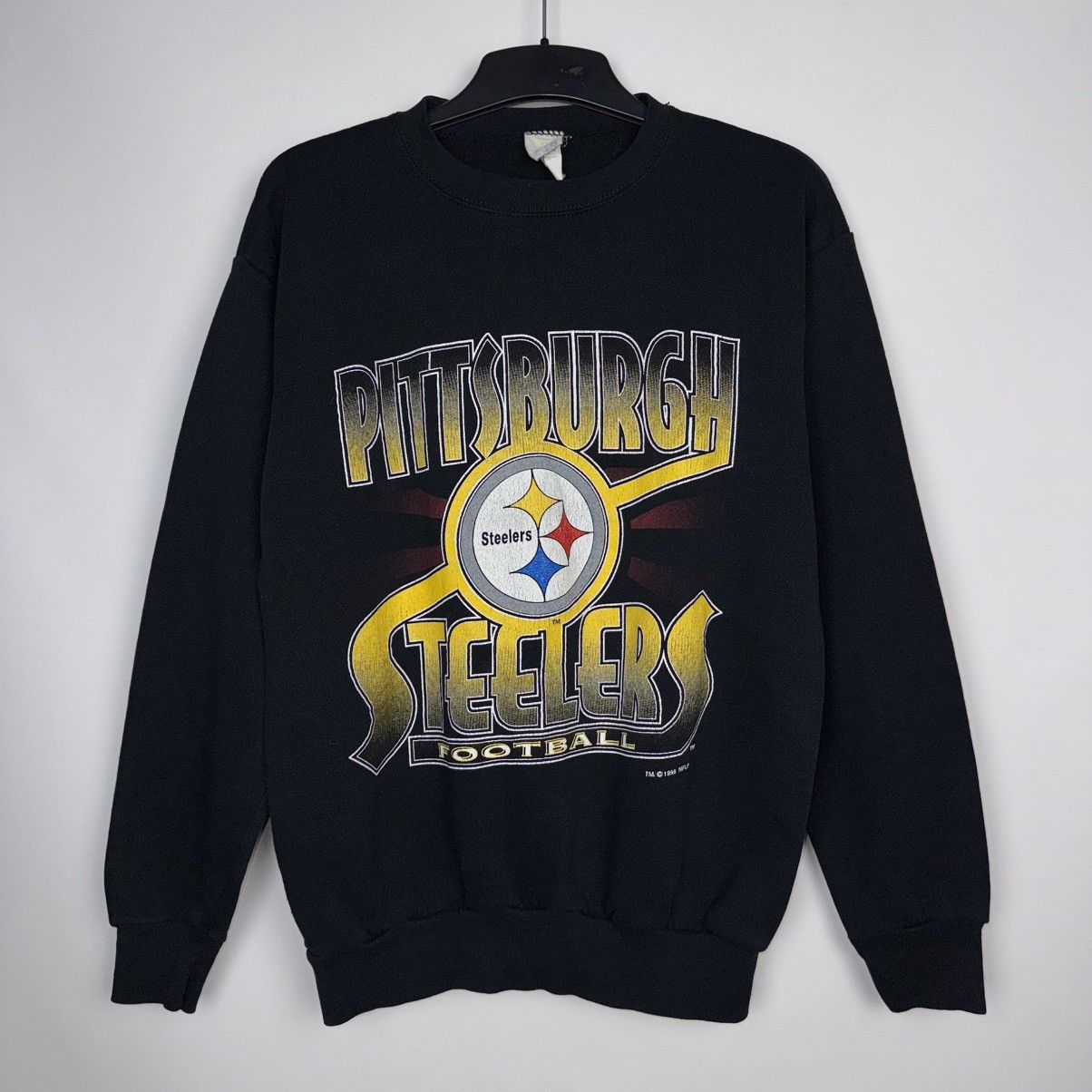Vintage PITTSBURGH STEELERS NFL 1995 FOOTBALL VINTAGE SWEATSHIRT Size US L / EU 52-54 / 3 - 1 Thumbnail