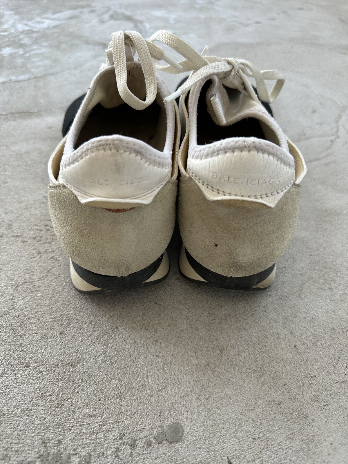 Balenciaga Balenciaga Women’s Designer Race Runner Sneakers Gray Size 5 Size US 5 / IT 35 - 5 Thumbnail