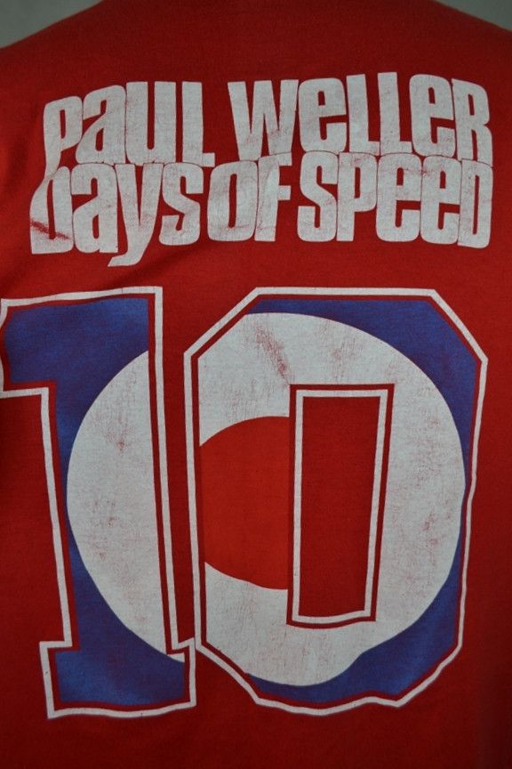 Band Tees × Vintage Vintage 2001 Paul Weller Days of Speed tee t-shirt L Size US L / EU 52-54 / 3 - 4 Thumbnail