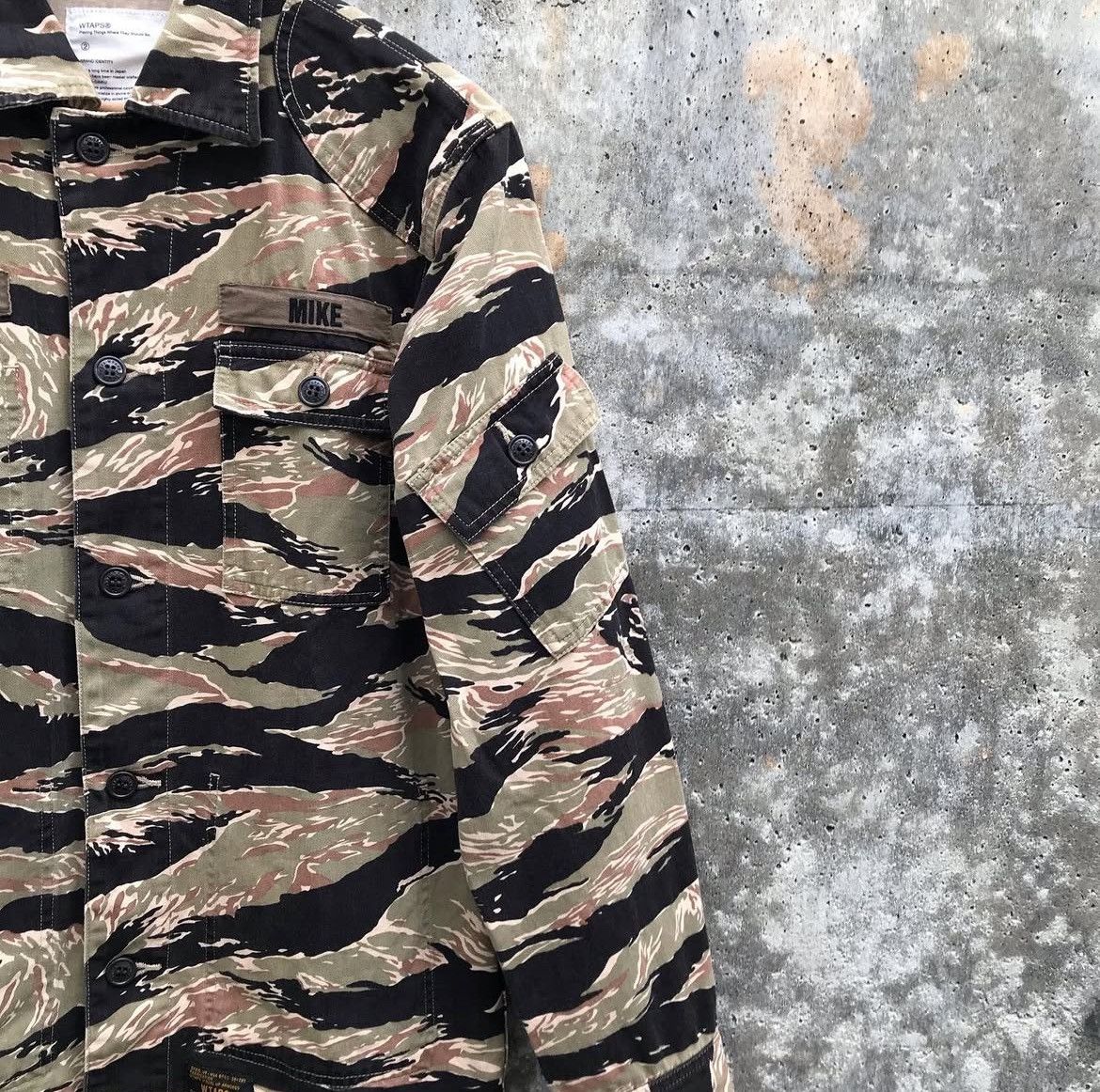 Wtaps WTAPS Tiger Camo Jungle Shirt Size US M / EU 48-50 / 2 - 2 Thumbnail