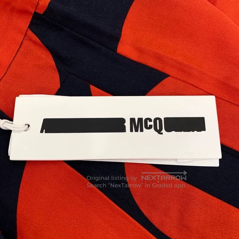 Alexander McQueen Alexander Mcqueen Red and black colour matching casual str Size 30" / US 8 / IT 44 - 6 Thumbnail