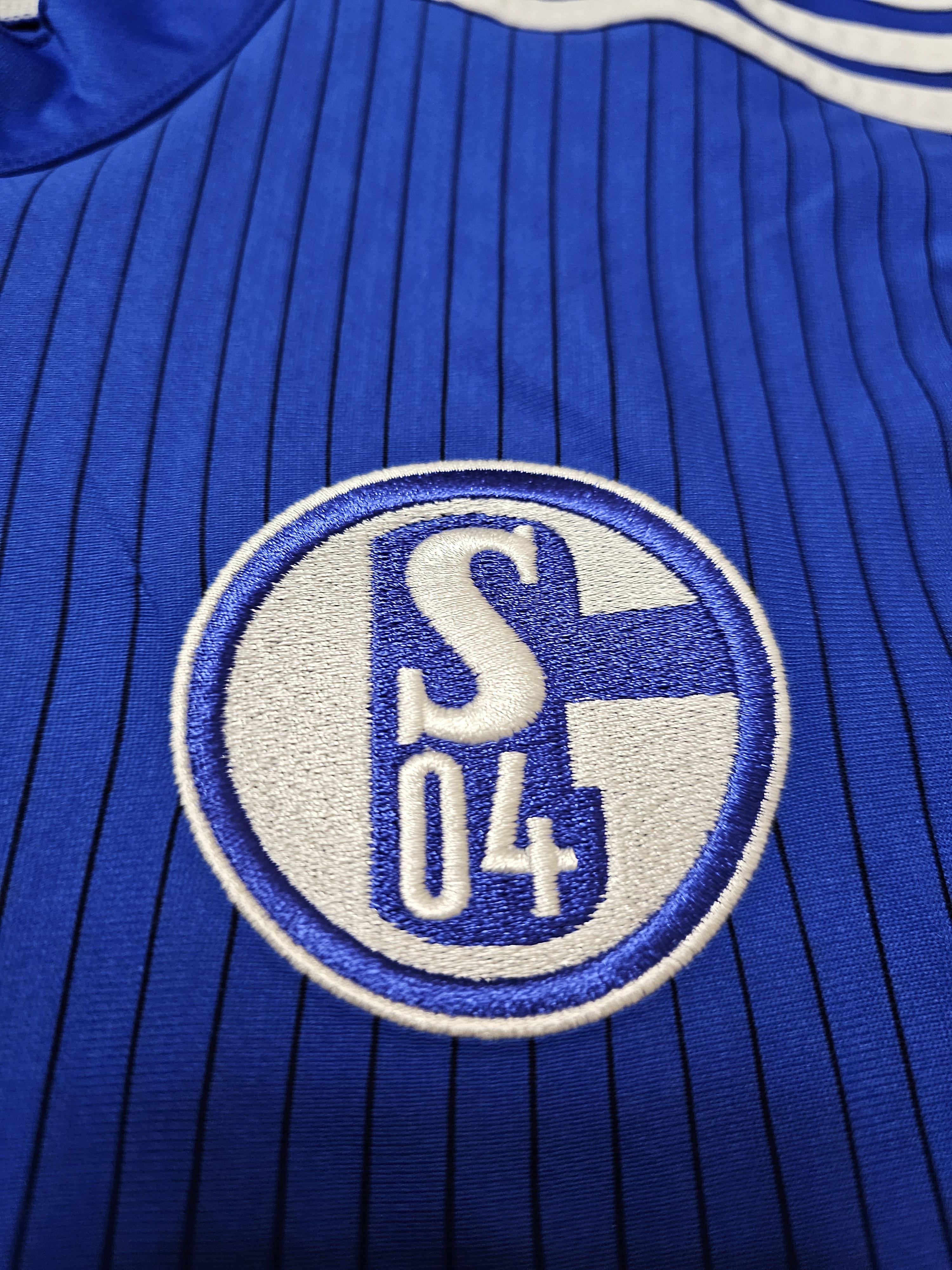 Adidas SCHALKE 04 2015 2016 HOME FOOTBALL GERMANY SOCCER JERSEY Size US XL / EU 56 / 4 - 4 Thumbnail