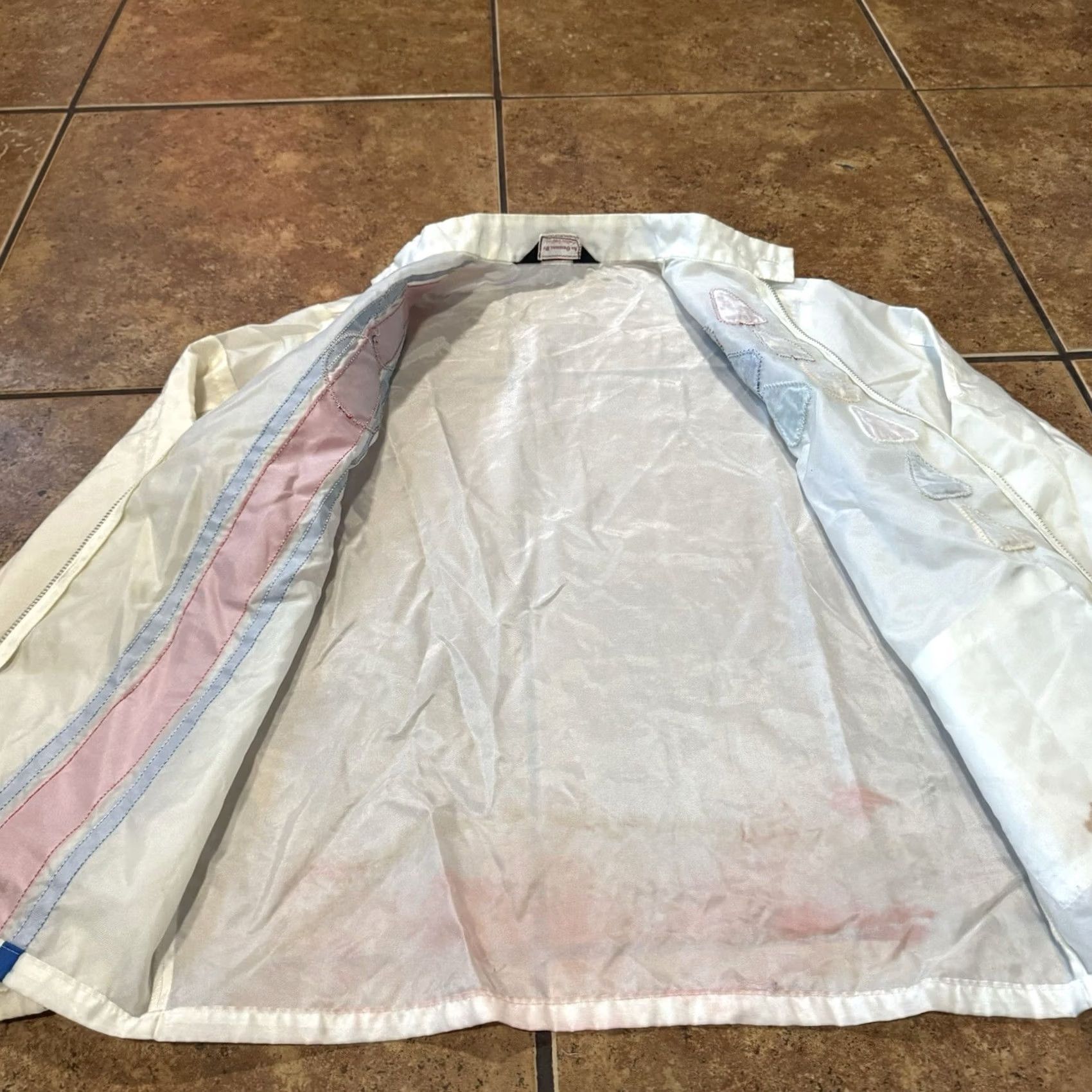 Greats VINTAGE Great Lakes Racing Windbreaker Jacket striped 70s USA Flag Blue S Small Womens Mens Size US S / EU 44-46 / 1 - 3 Thumbnail