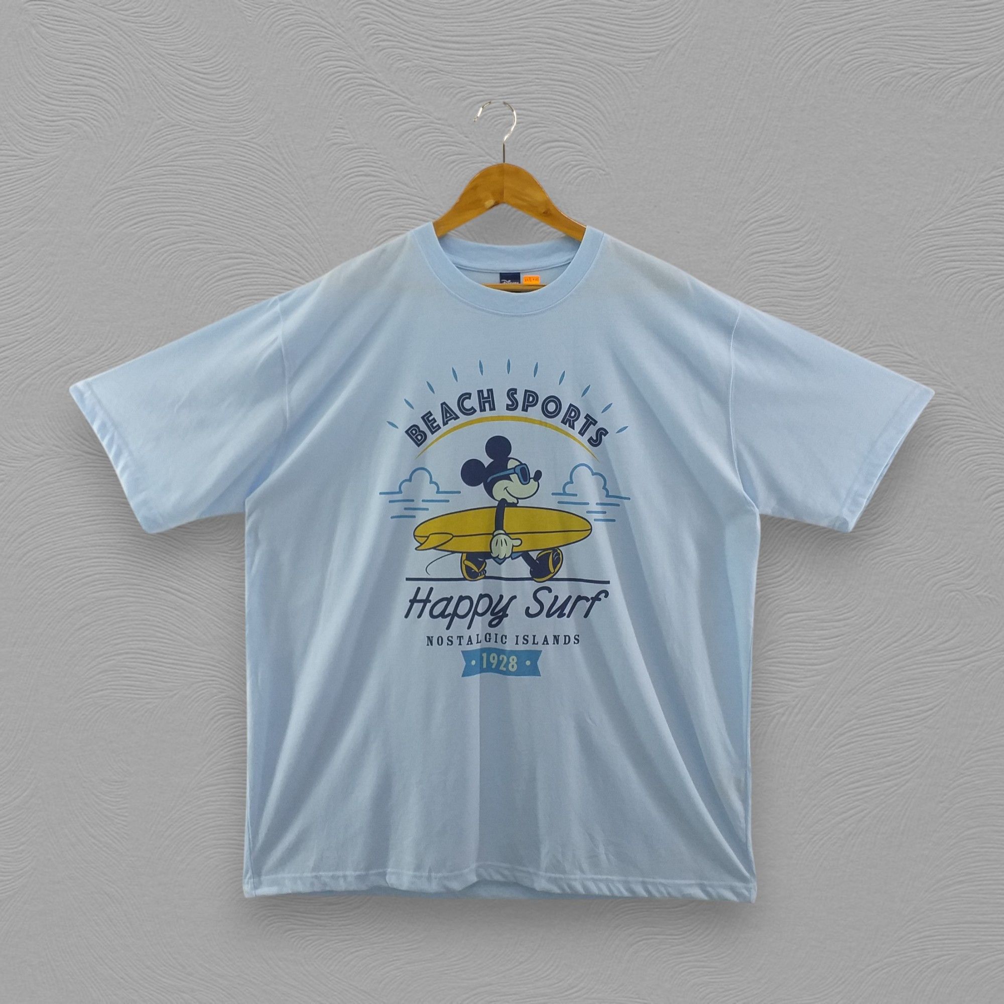 Disney Mickey Mouse Happy Surf XXLarge Tshirt F094 Size US XXL / EU 58 / 5 - 1 Thumbnail