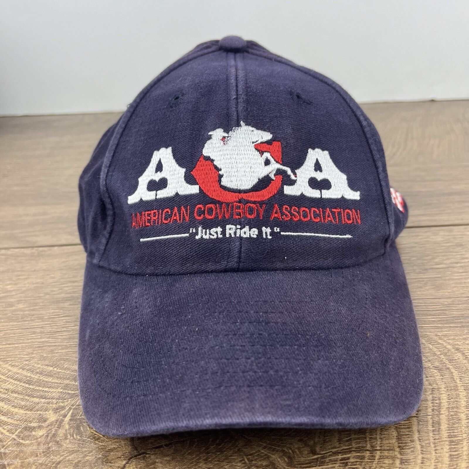 Other ACA Hat American Cowboy Association Hat Blue Cap Adjustable Size ONE SIZE - 3 Thumbnail