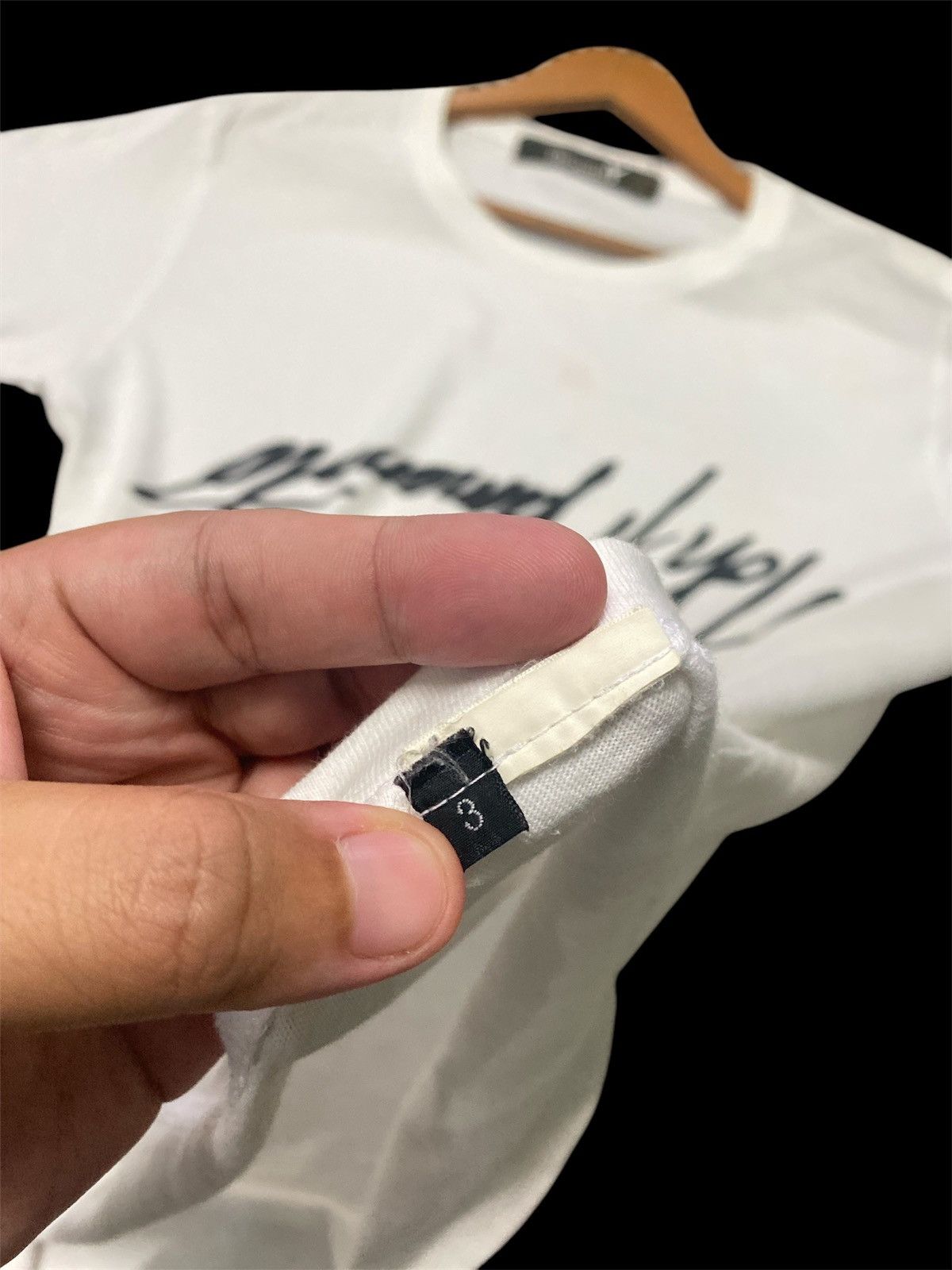 Japanese Brand × Vintage × Yohji Yamamoto ‼️RARE‼️YOHJI YAMAMOTO SPELLOUT VINTAGE SHIRT TEE🔥 Size US M / EU 48-50 / 2 - 10 Thumbnail