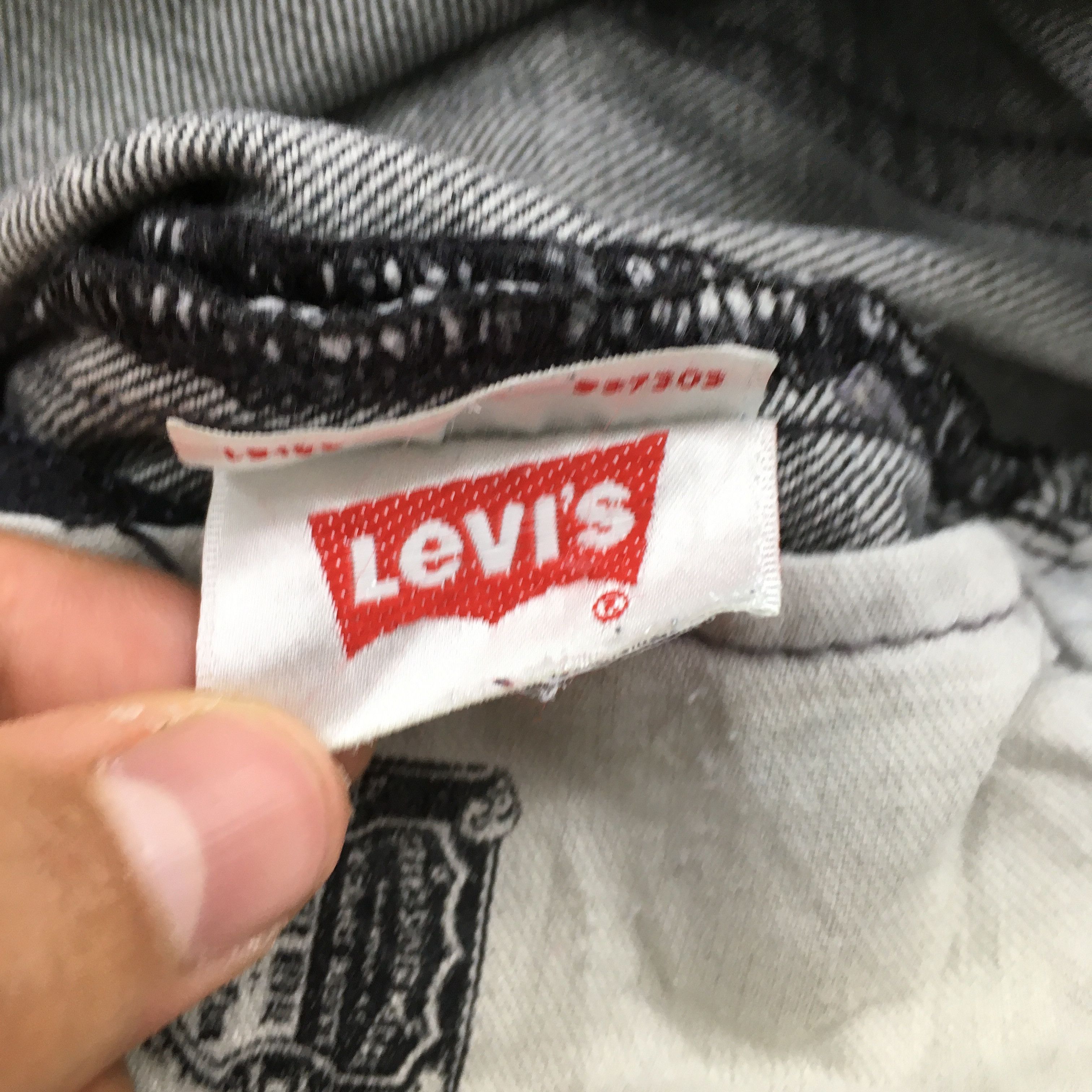 Levi's Size 30x30 Vintage Y2K Levi's 501 Faded Black Jeans S702 Size US 30 / EU 46 - 15 Thumbnail