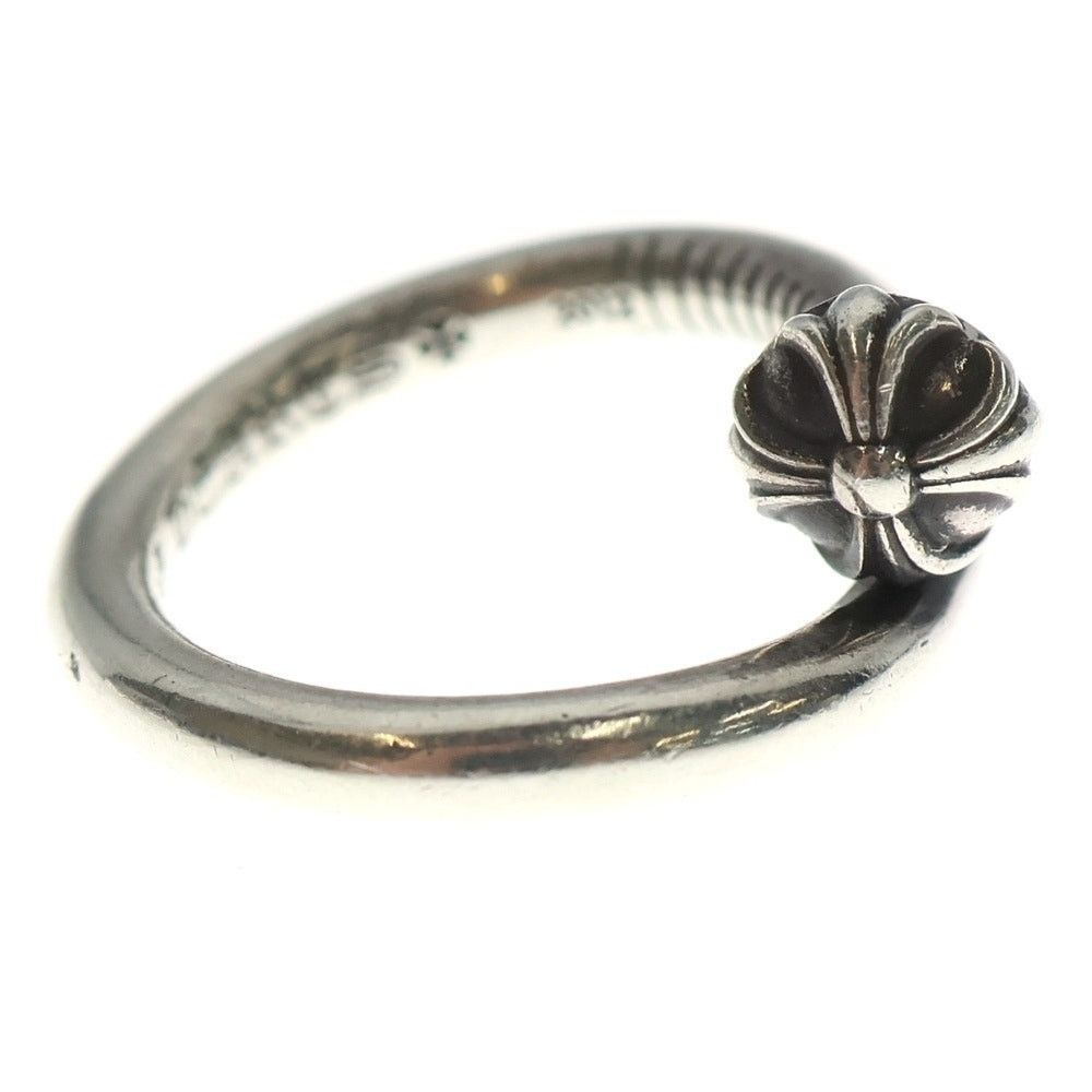 CHROME HEARTS Nail Cross Ball Ring Silver