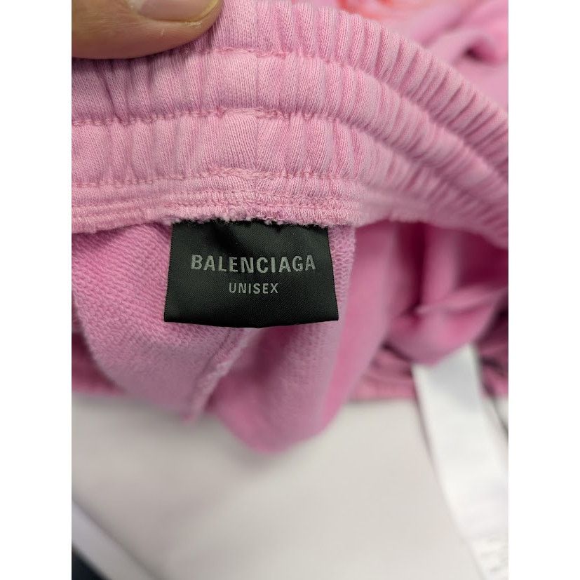 Balenciaga o1rshd1 offshore Medium Baggy Sweatpants in Pink Size US 32 / EU 48 - 17 Thumbnail