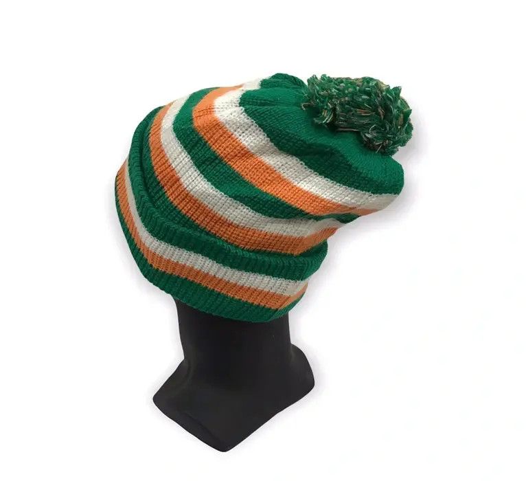 Japanese Brand Japanese Brand Stripe Design Beanie Hat Size ONE SIZE - 3 Thumbnail