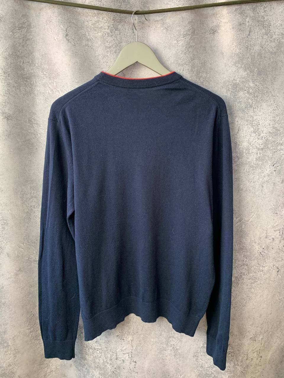 Paul Smith Paul Smith Zebra Sweater Navy Cotton Crew Neck Sweatshirt Size US L / EU 52-54 / 3 - 6 Thumbnail