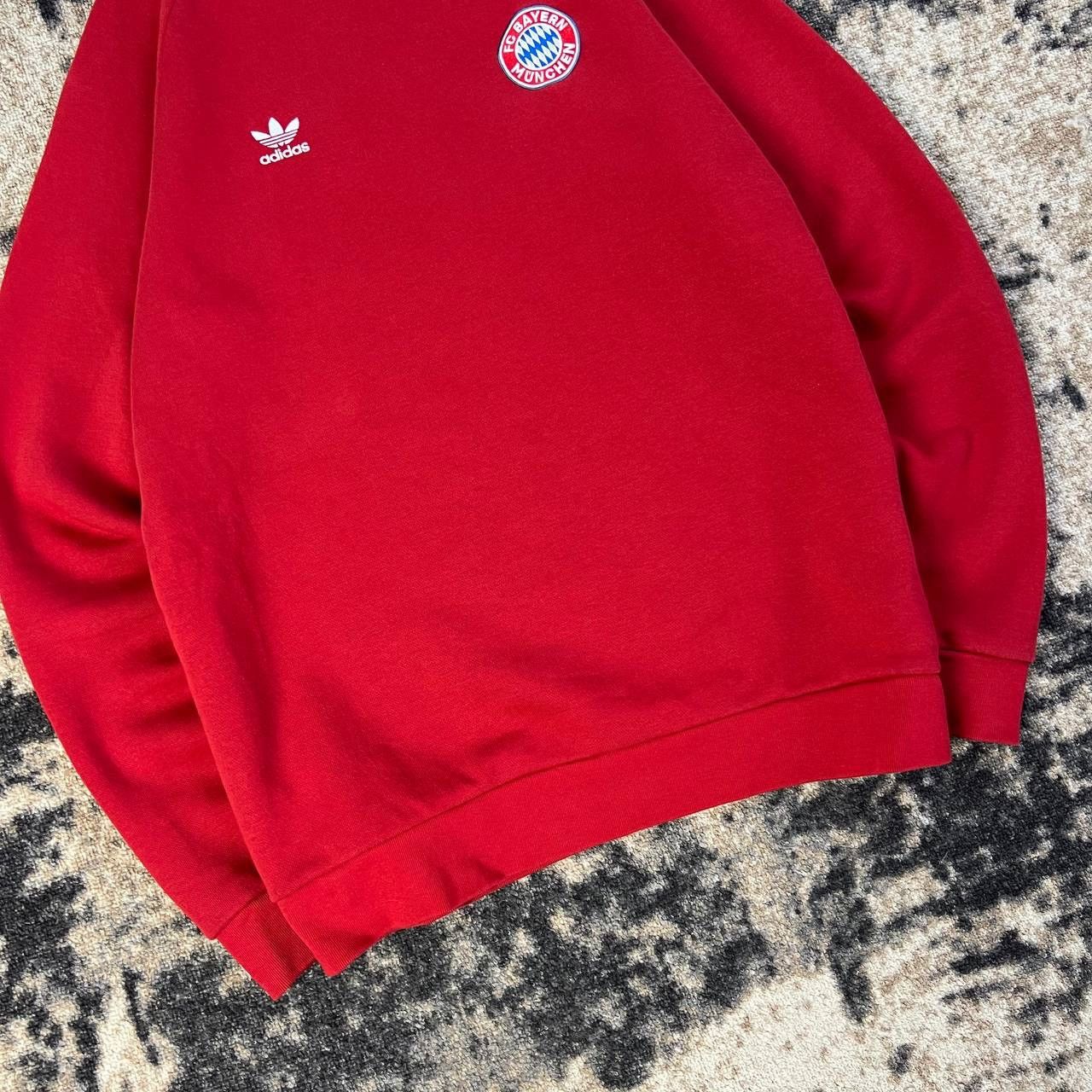 Adidas Adidas Munchen Bayern Mini Logo Soccer Sweatshirt Size US M / EU 48-50 / 2 - 4 Thumbnail