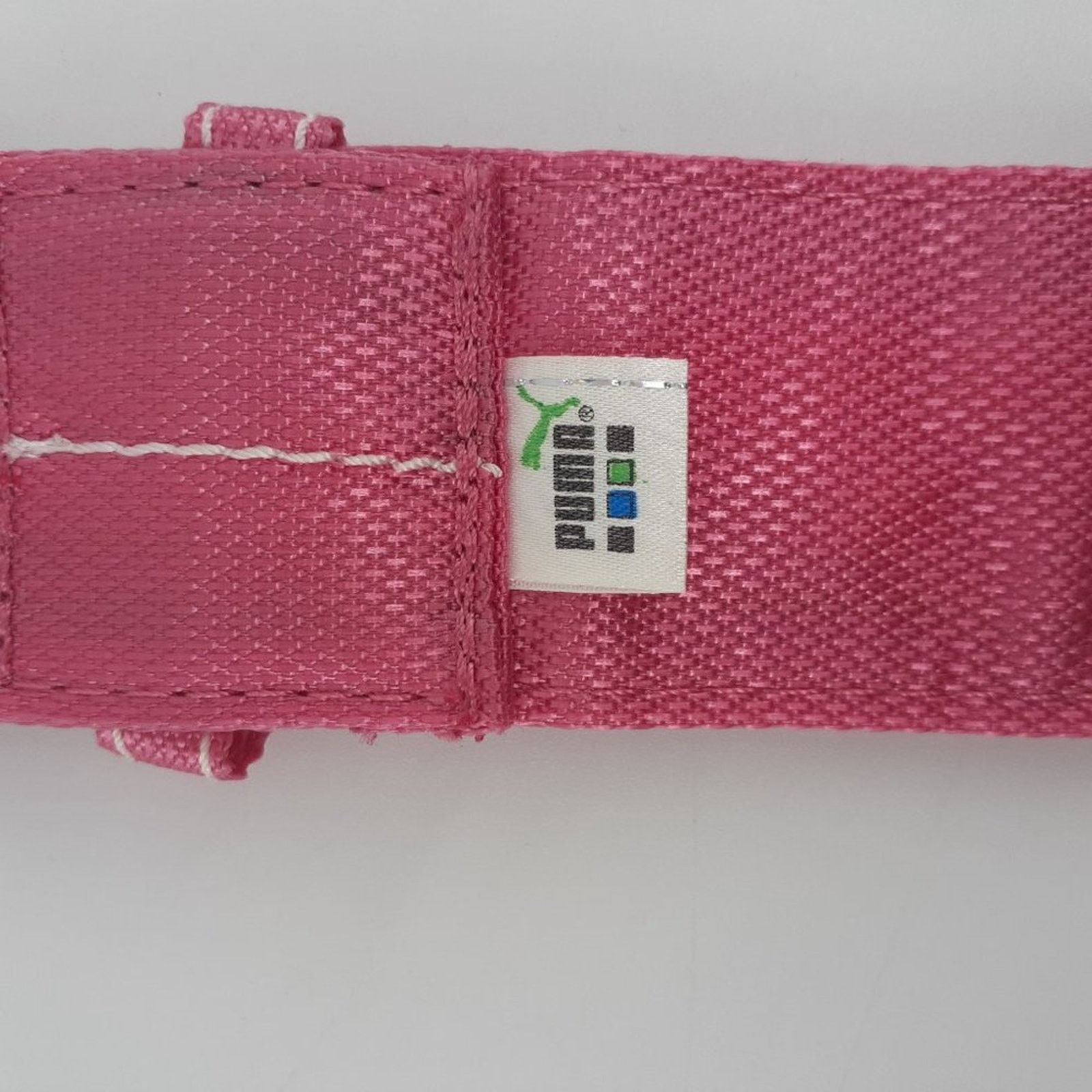 Puma Puma women's Pink Quilted Athletic Belt Silver Tone M L Size ONE SIZE - 6 Thumbnail
