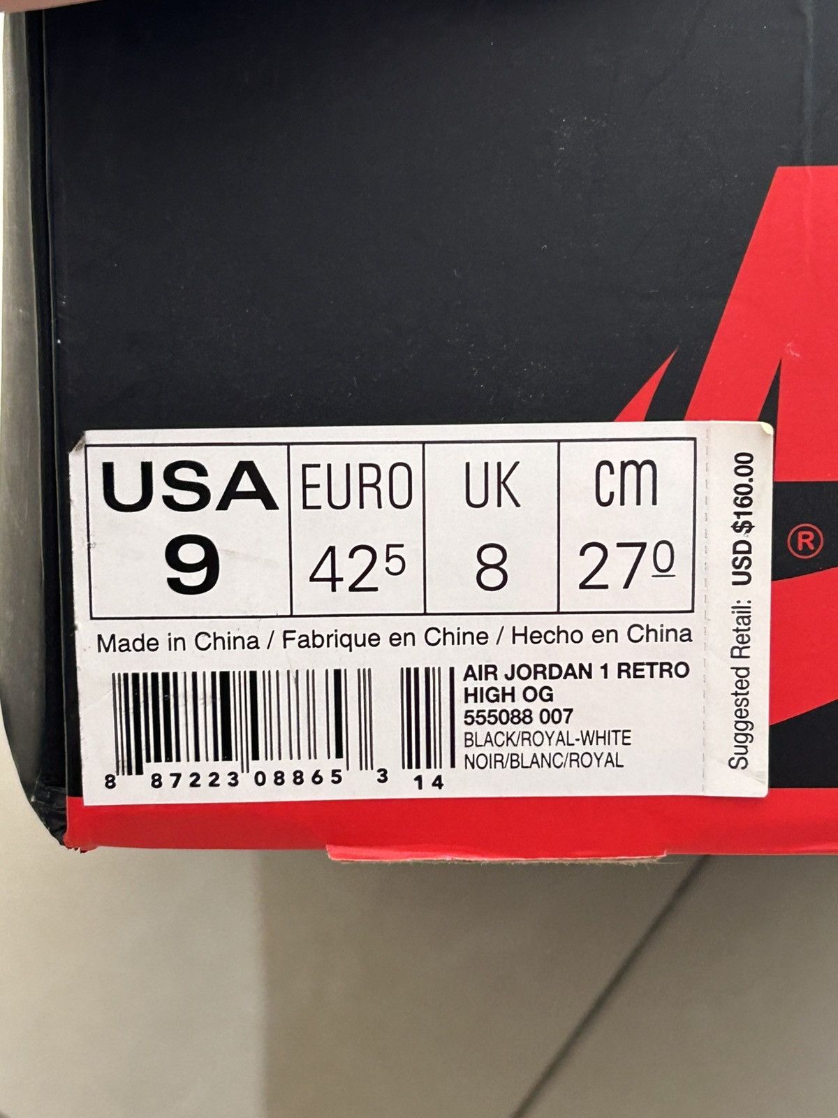 Jordan Brand Jordan 1 Royals high Size US 9 / EU 42 - 7 Thumbnail