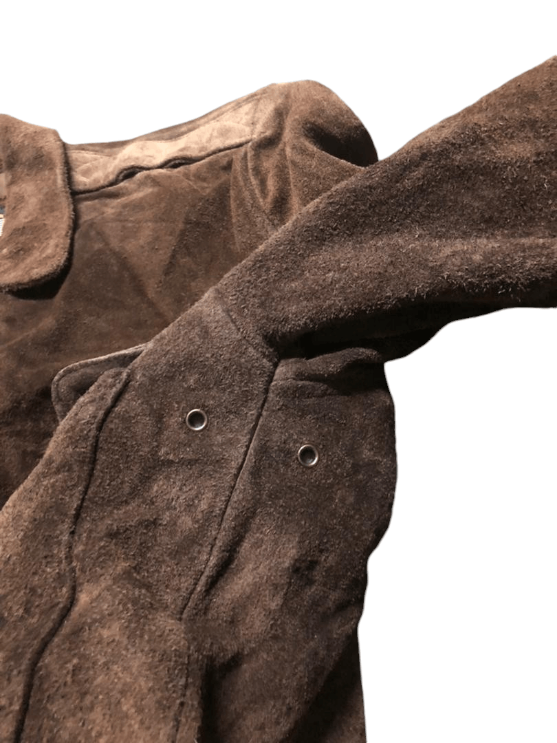 Robinson Les Bains 90s Robinson Les Bains Suede Leather US.Air Force Jacket Size US L / EU 52-54 / 3 - 16 Thumbnail