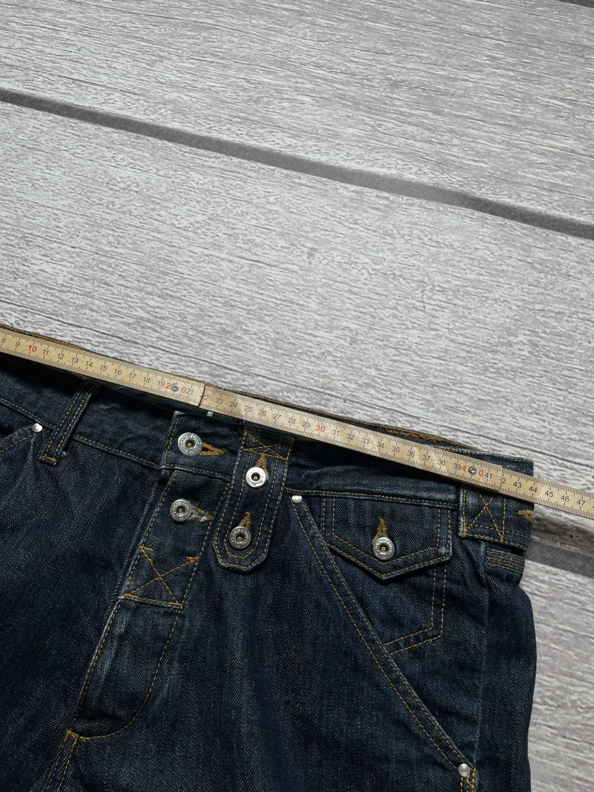 Dolce & Gabbana Dolce & Gabbana Vintage rare double knee baggy jeans pants Size US 32 / EU 48 - 9 Thumbnail