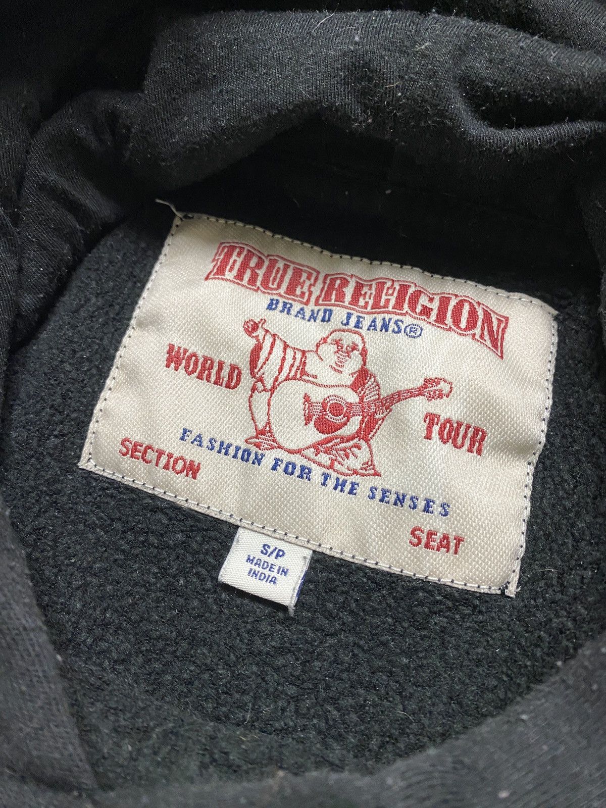 True Religion × Vintage True Religion Hoodie Big Logo Y2k Size US S / EU 44-46 / 1 - 8 Thumbnail