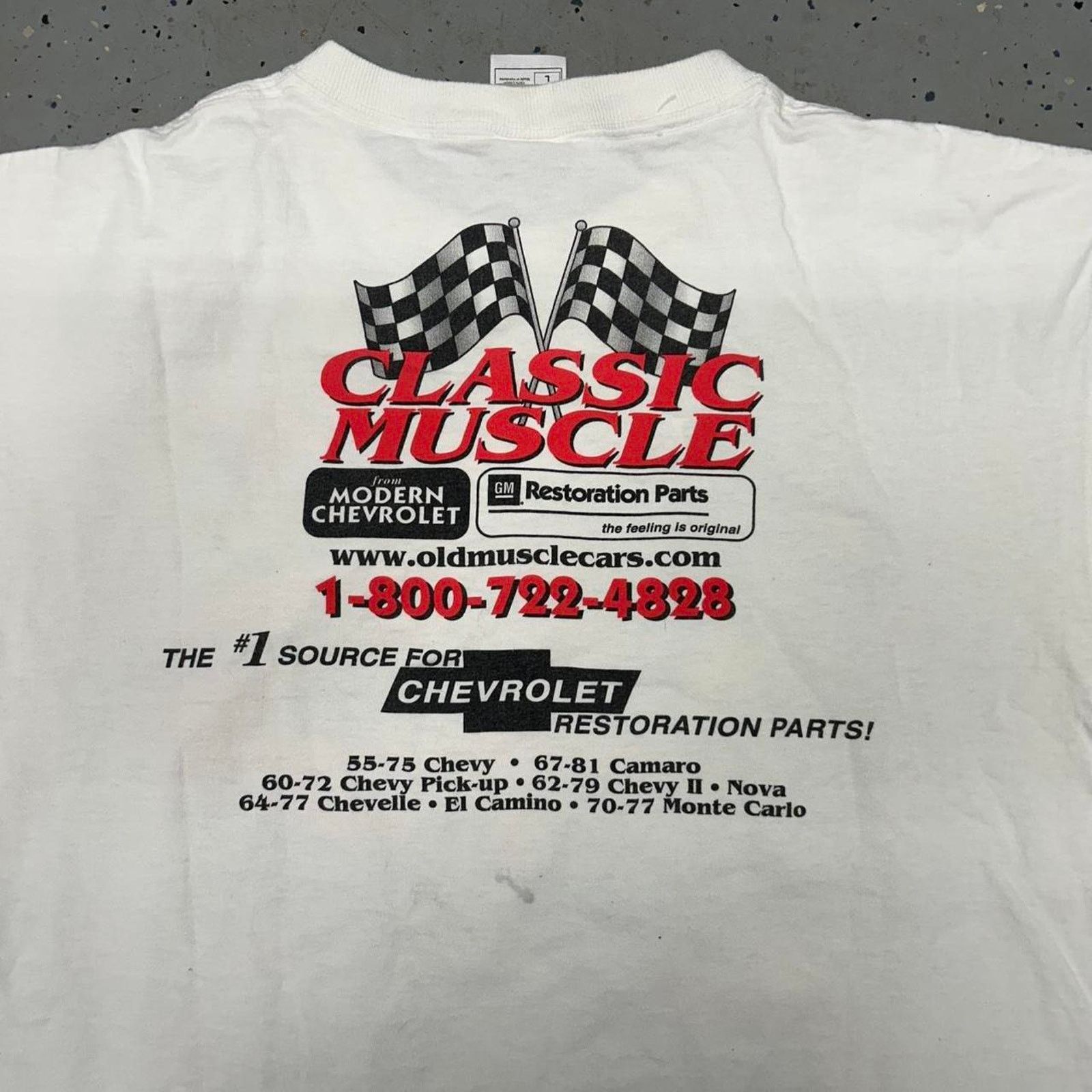 Fruit Of The Loom Y2K RCR Cruise N white cotton t-shirt Size US L / EU 52-54 / 3 - 7 Thumbnail