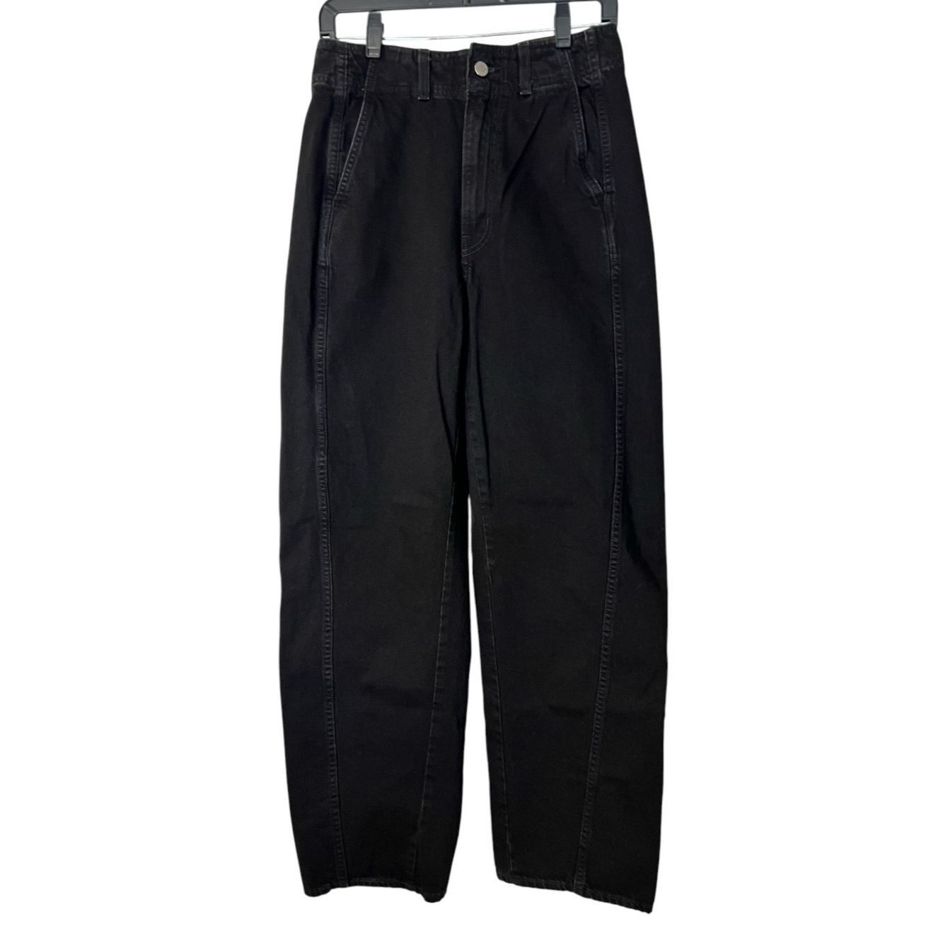 Apiece Apart Apiece Apart Meridian Luna Wash Relaxed Wide Leg Jeans Size Size 29" - 3 Thumbnail