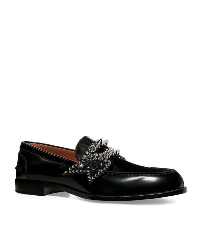 Christian Louboutin o1s1wg110924 No Penny Spikes Shoes in Black Size US 11 / EU 44 - 3 Thumbnail