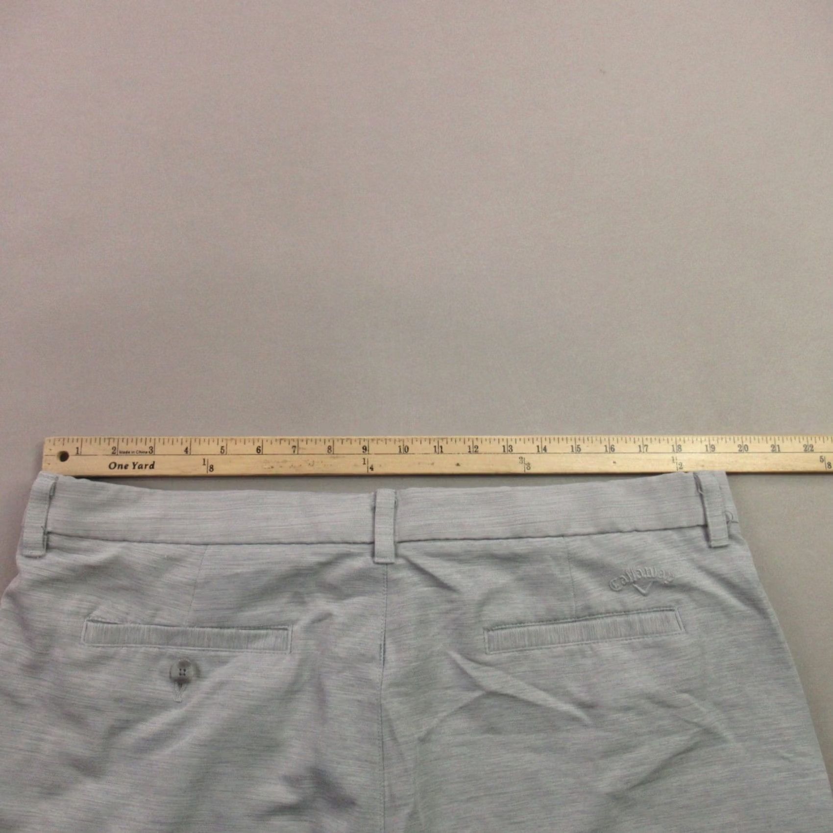 Callaway Callaway Men's Gray Golf Shorts Athletic Performance Regular Fit 38 Size US 38 / EU 54 - 5 Thumbnail