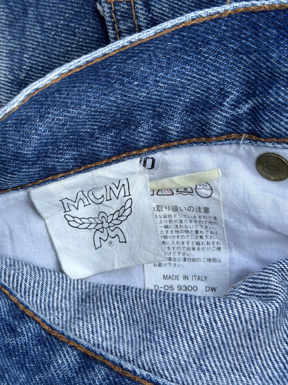 If Six Was Nine Designer Italy💥 Mcm Denim Simple Style💥 Size US 30 / EU 46 - 11 Thumbnail