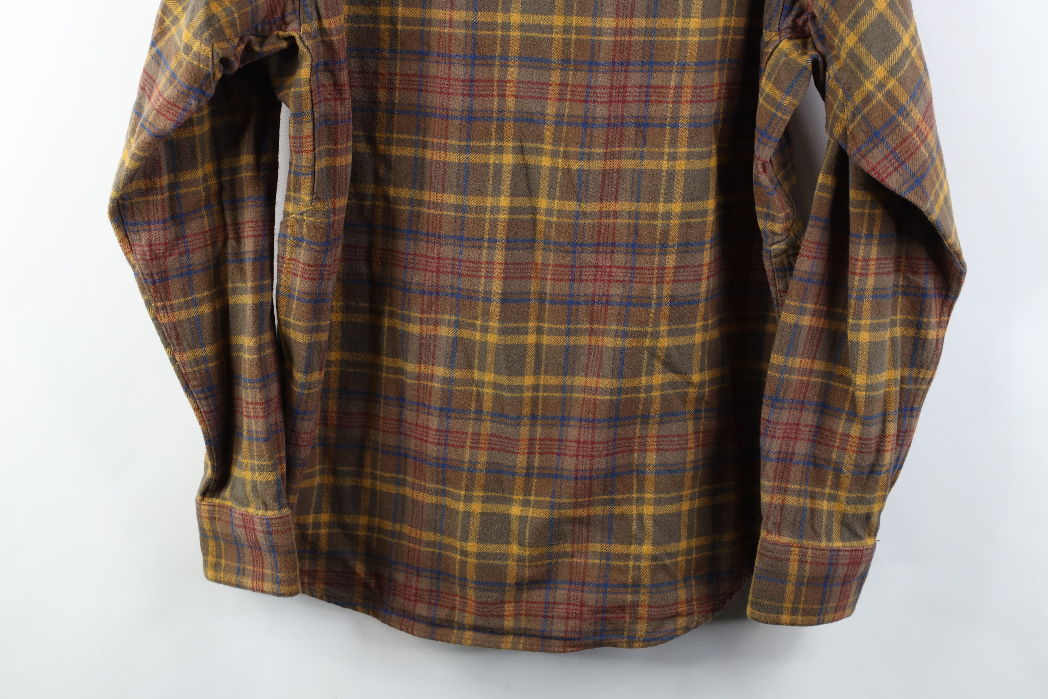 Ariat Ariat Rebar Heavyweight Flannel Collared Button Shirt Plaid Size US S / EU 44-46 / 1 - 14 Thumbnail