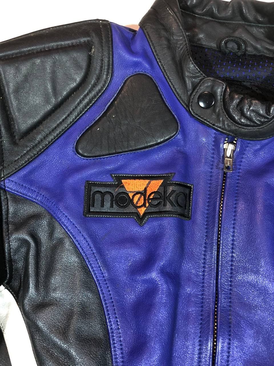 Other Modeka Vintage Racing Motorcycle Leather Jacket Size US L / EU 52-54 / 3 - 5 Thumbnail