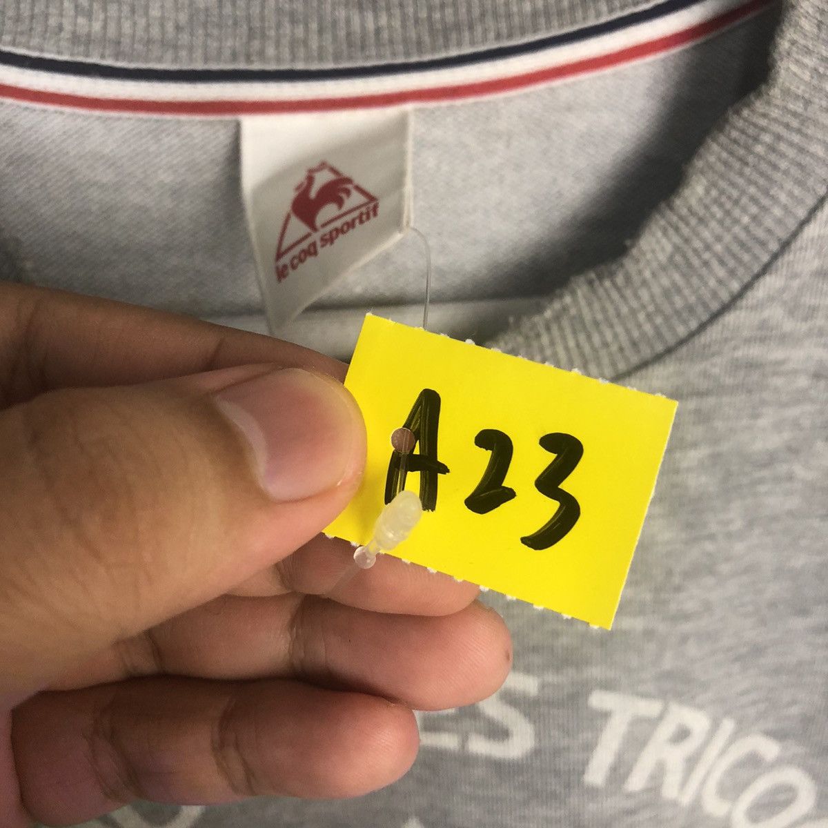 Le Coq Sportif Le Coq Sportif Grey vintage Sweatshirt #A23 Size US M / EU 48-50 / 2 - 11 Thumbnail