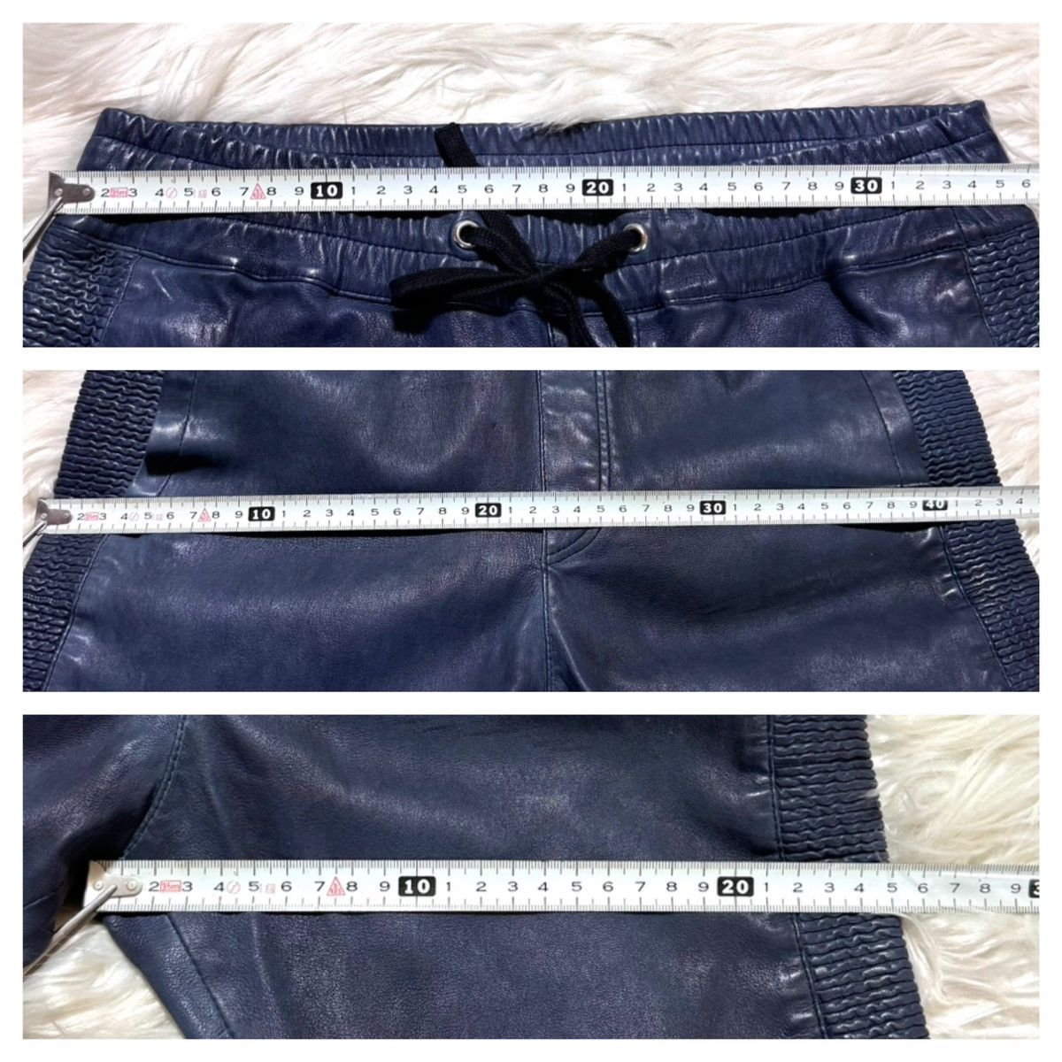 Balmain Balmain Homme Super Stretch Lamb Leather Biker Pants Size US 28 / EU 44 - 5 Thumbnail