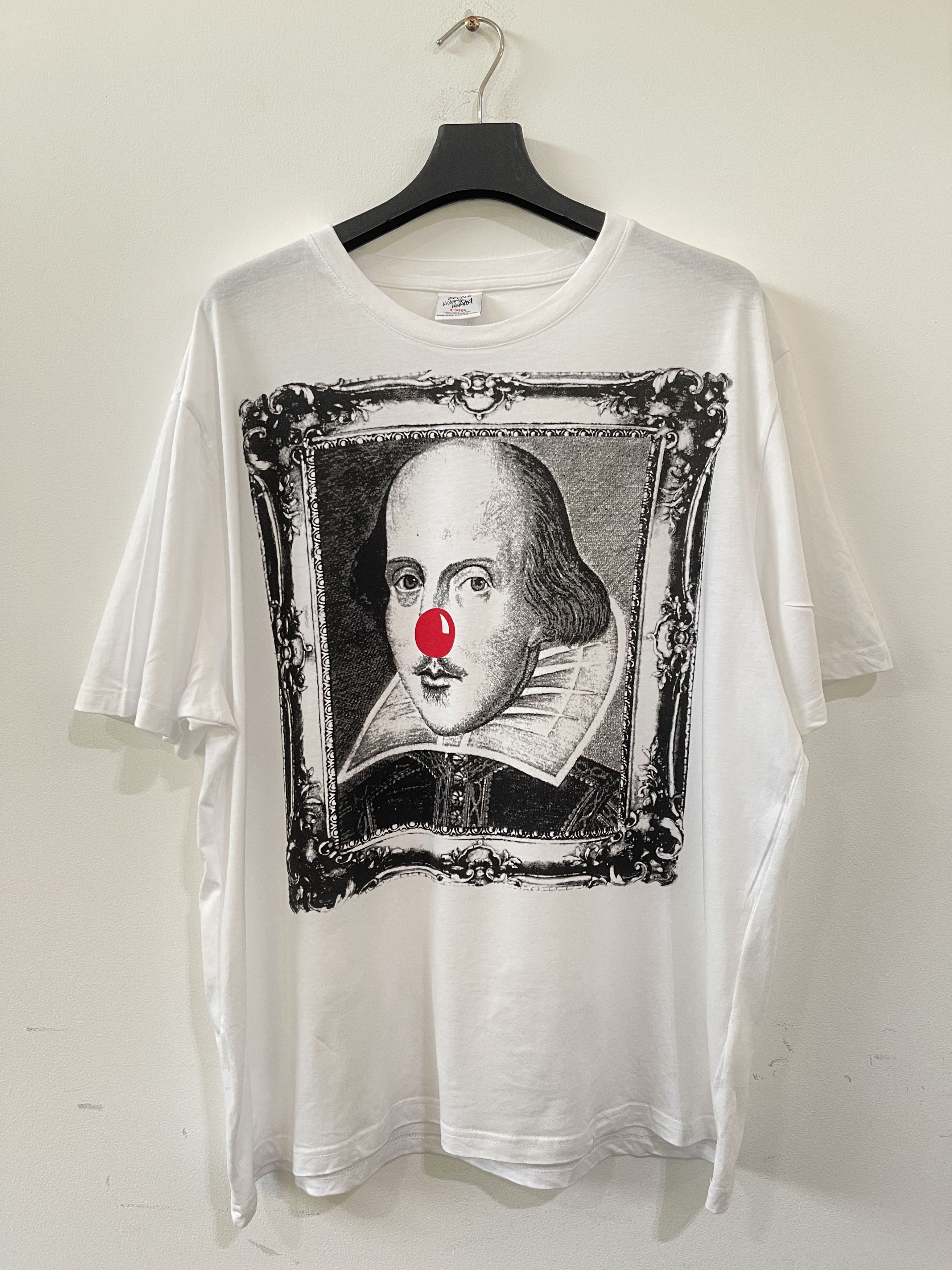 Vivienne Westwood comic relief Shakespeare t-shirt XL Short Sleeve 
