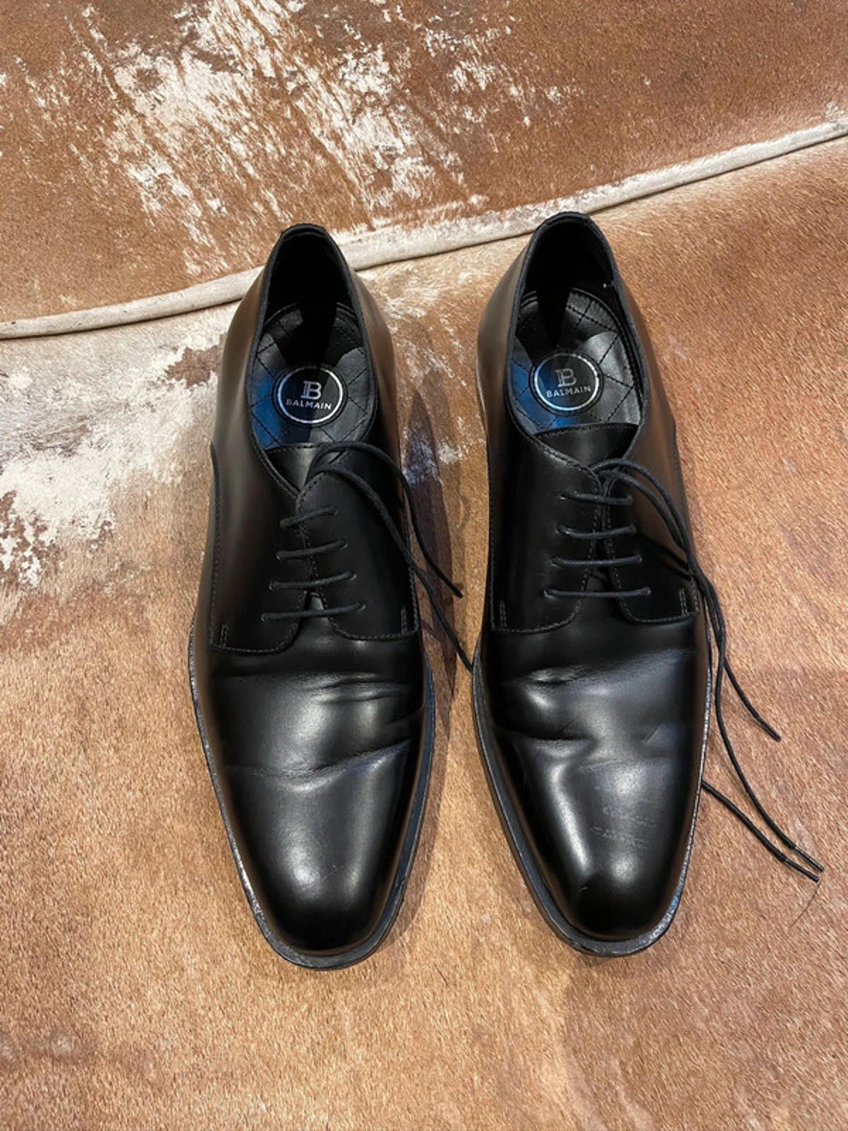 Balmain Balmain Leather Derby Shoes Size US 9 / EU 42 - 1 Thumbnail