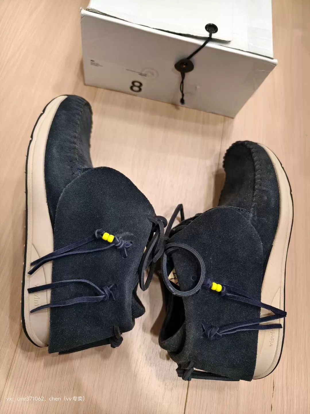 Visvim VISVIM 19SS FBT Low Top NAVY 8 Ethnic Bead Tassel Size US 8 / EU 41 - 4 Thumbnail