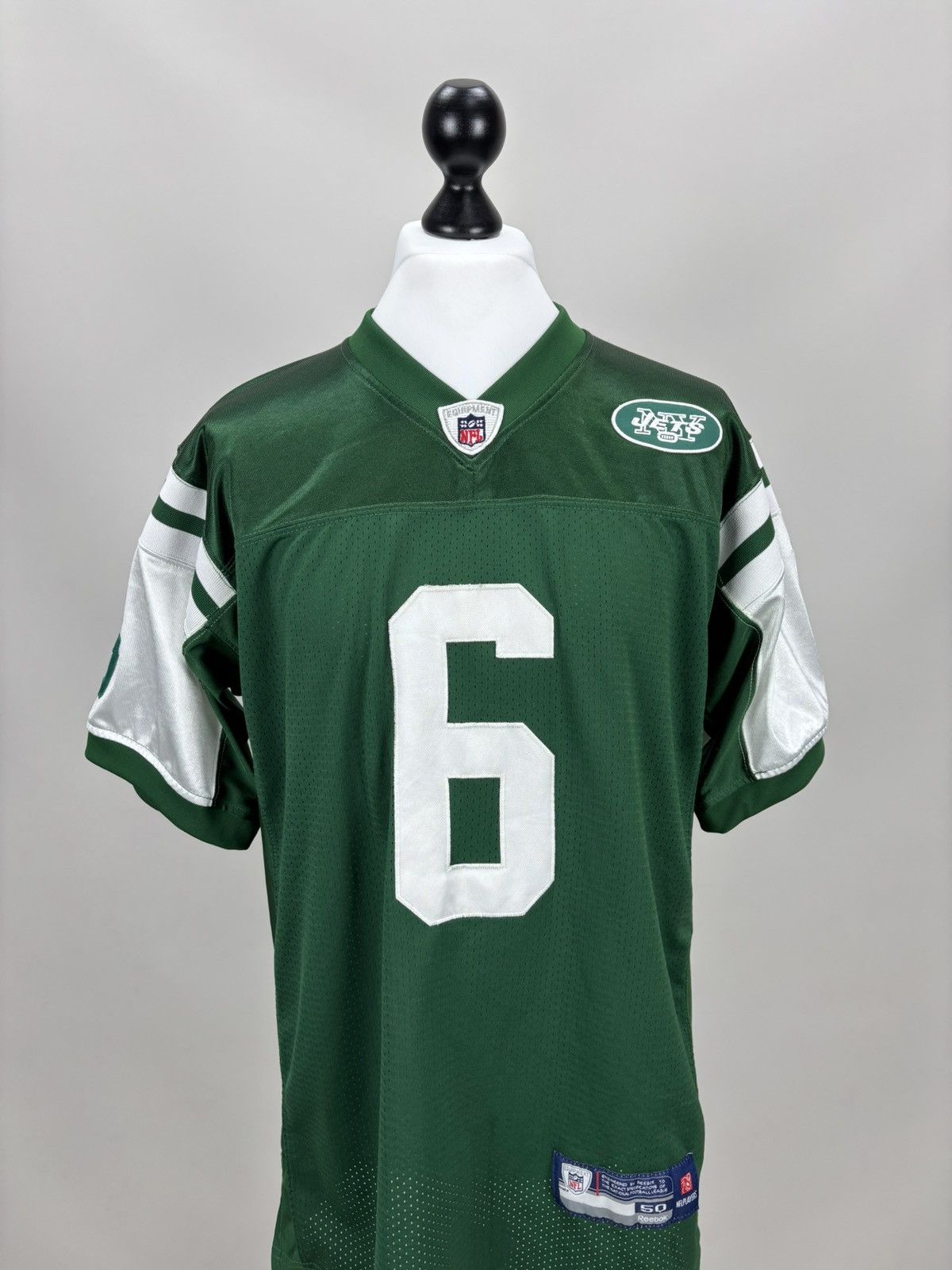 Reebok Mens t shirt Reebok New York Jets Sanchez Size 50 Size US M / EU 48-50 / 2 - 2 Thumbnail