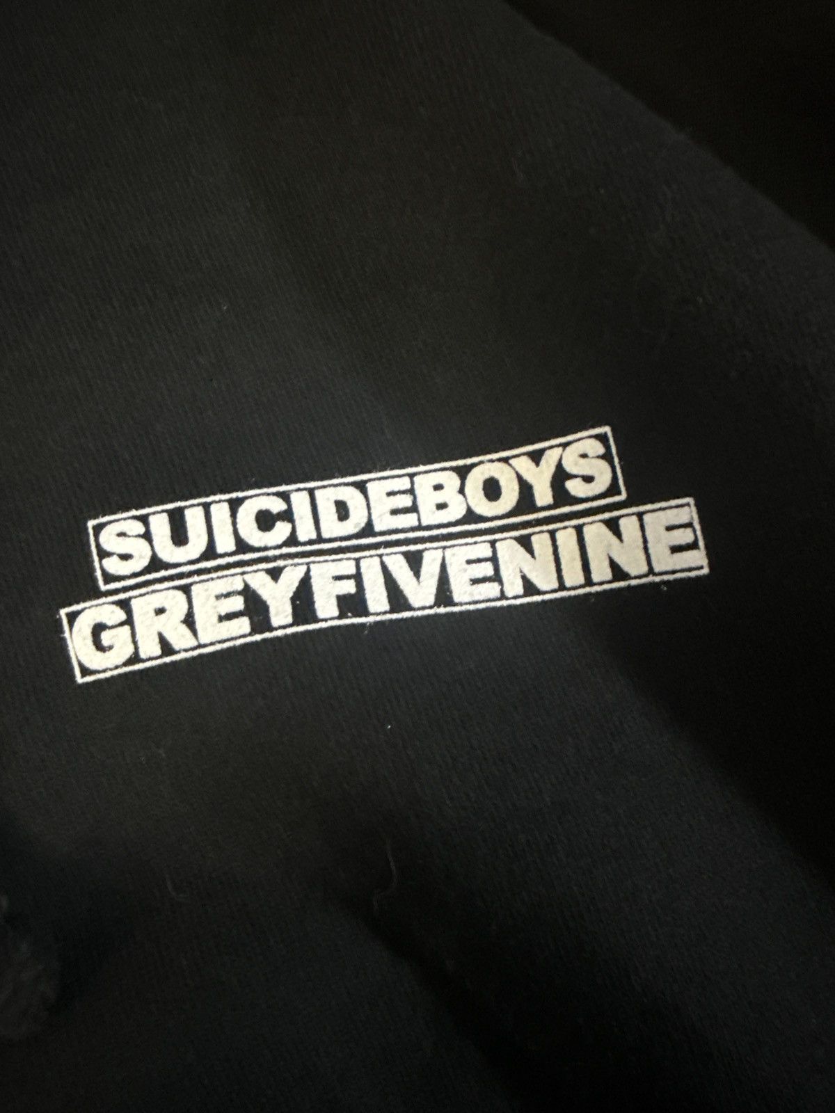 G59 Records $uicideboy$ / G59 “Virgin Mary” Neon Hoodie — Black - XL Size US XL / EU 56 / 4 - 4 Thumbnail