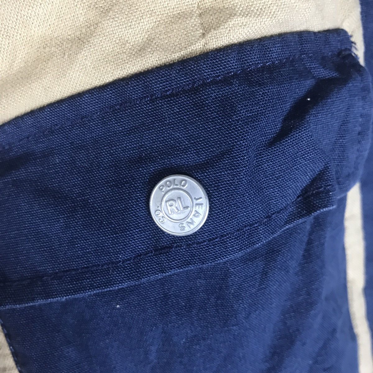Ralph Lauren Polo Jeans Co. Ralph Lauren Indigo Canvas Work Jacket Size US L / EU 52-54 / 3 - 7 Thumbnail