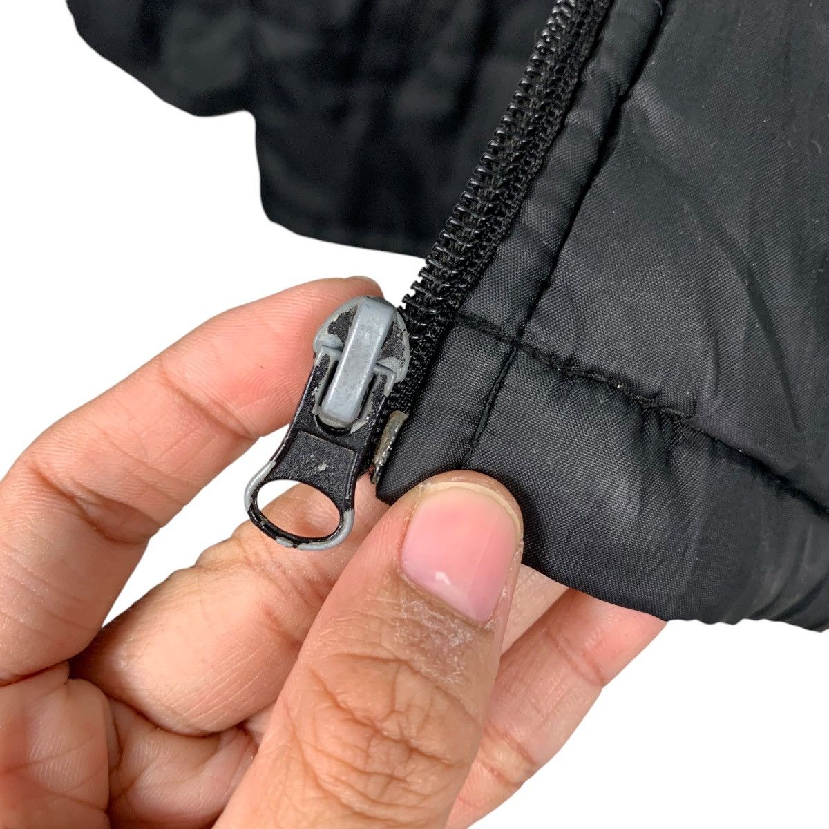 Japanese Brand DJ FREE Big Logo Lightweight Puffer Jacket #2349-C105 Size US L / EU 52-54 / 3 - 14 Thumbnail