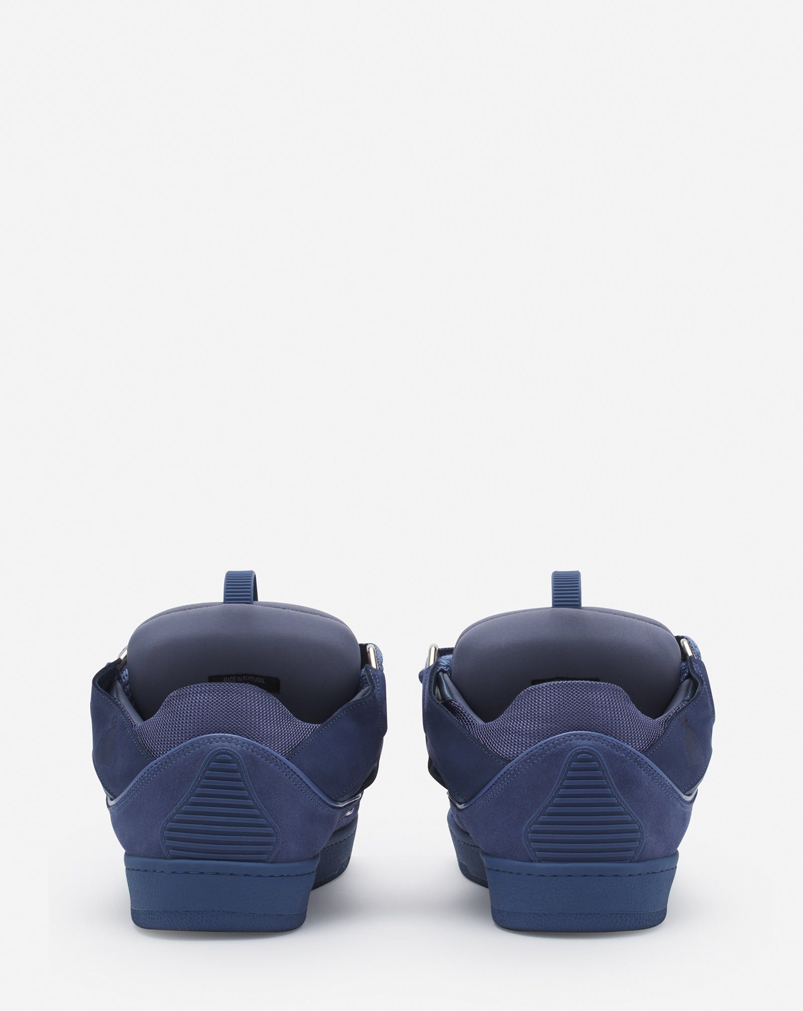 Lanvin oc11z0325 Curb Low Top Sneakers in Blue Size US 7.5 / EU 40-41 - 4 Thumbnail