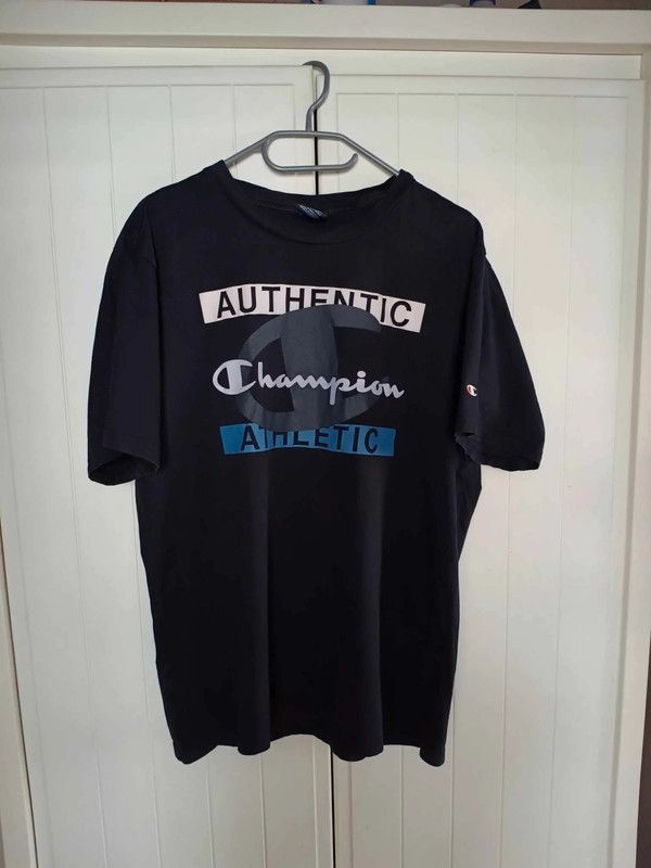 Champion × Vintage Vintage t shirt Champion y2k Size US L / EU 52-54 / 3 - 1 Thumbnail