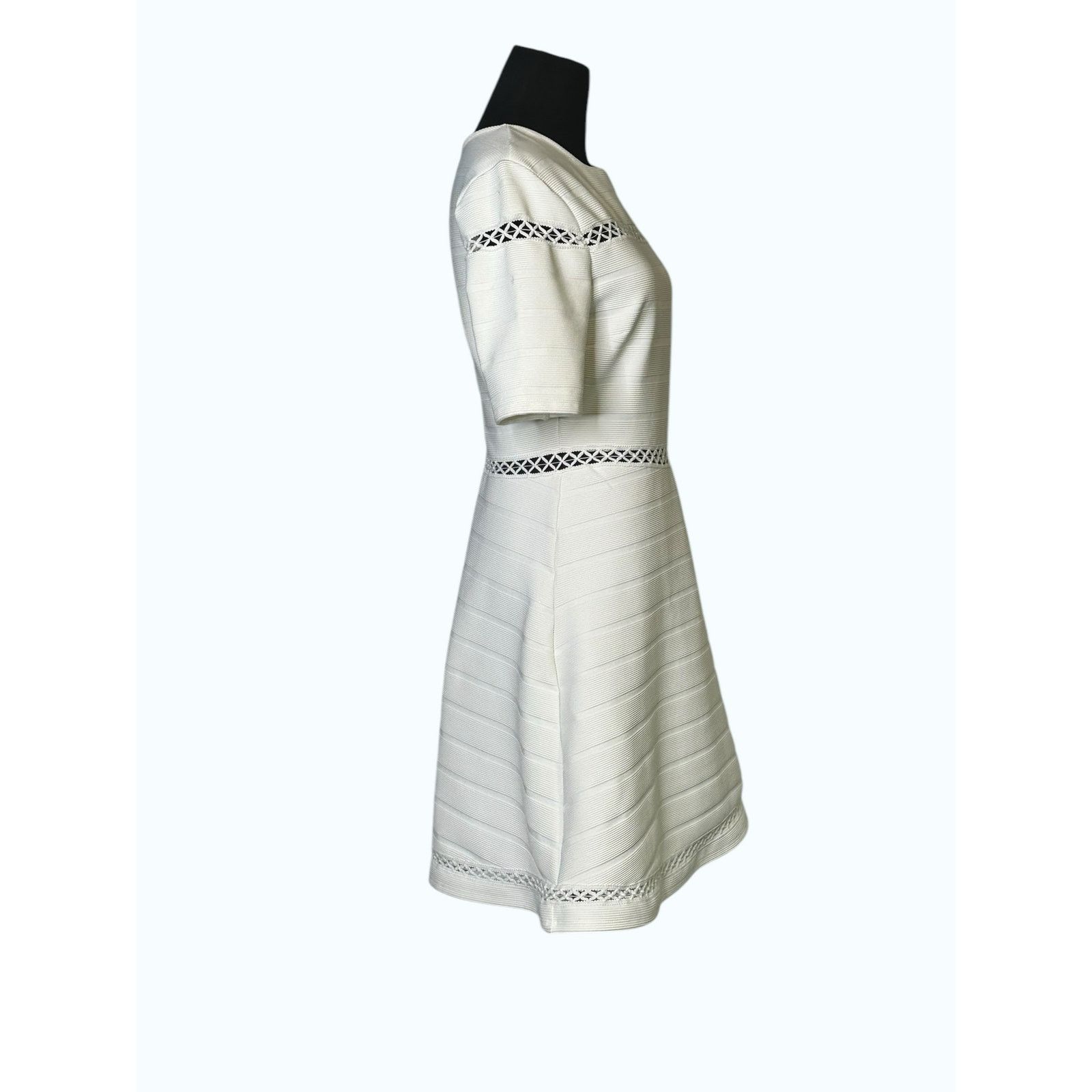 Topshop TOPSHOP white bandage skater mini dress size 6 Size M / US 6-8 / IT 42-44 - 20 Thumbnail