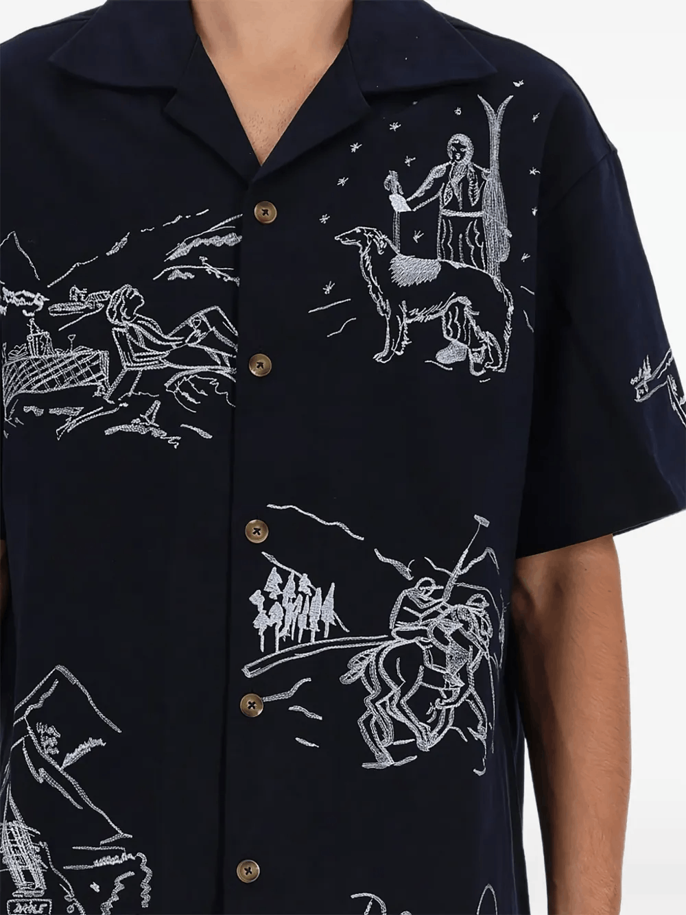 Other Short Sleeve Shirt in Black Size US S / EU 44-46 / 1 - 2 Thumbnail