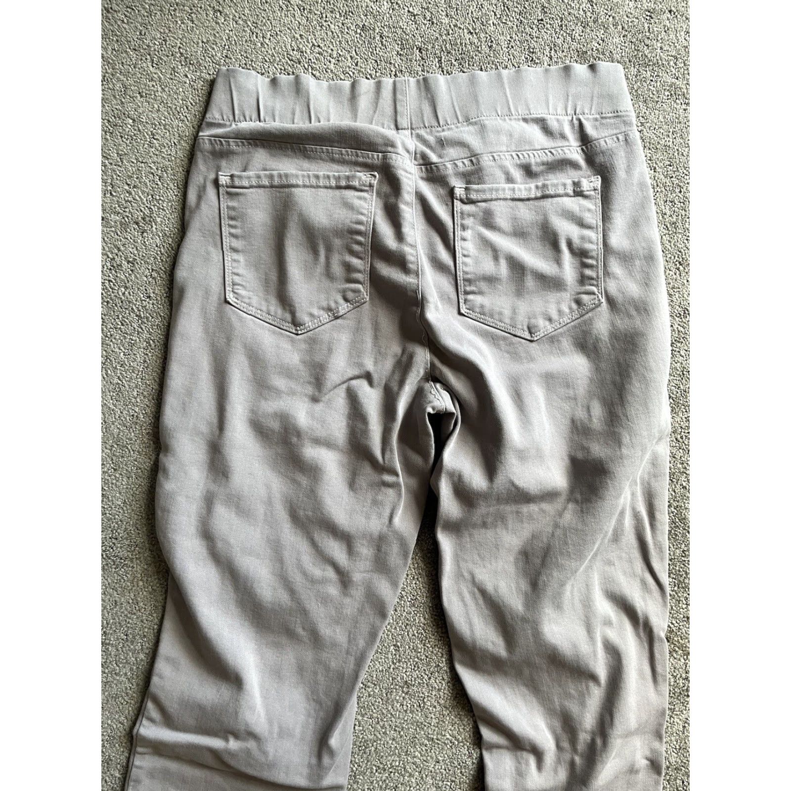 NYDJ NYDJ Jeans 4 Light Wash Gray Alina Pull On Ankle Stretch Pants Size 27" / US 4 / IT 40 - 4 Thumbnail