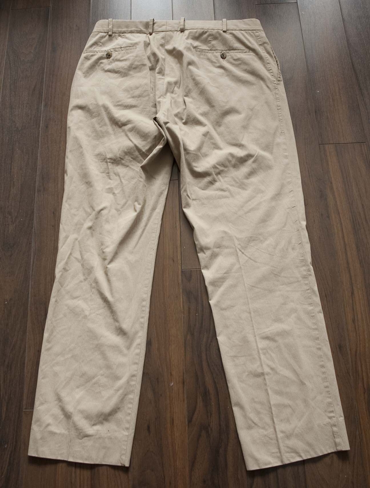 Incotex Incotex Ivory Pants Size 37x31.5 Brown Size US 37 - 2 Thumbnail