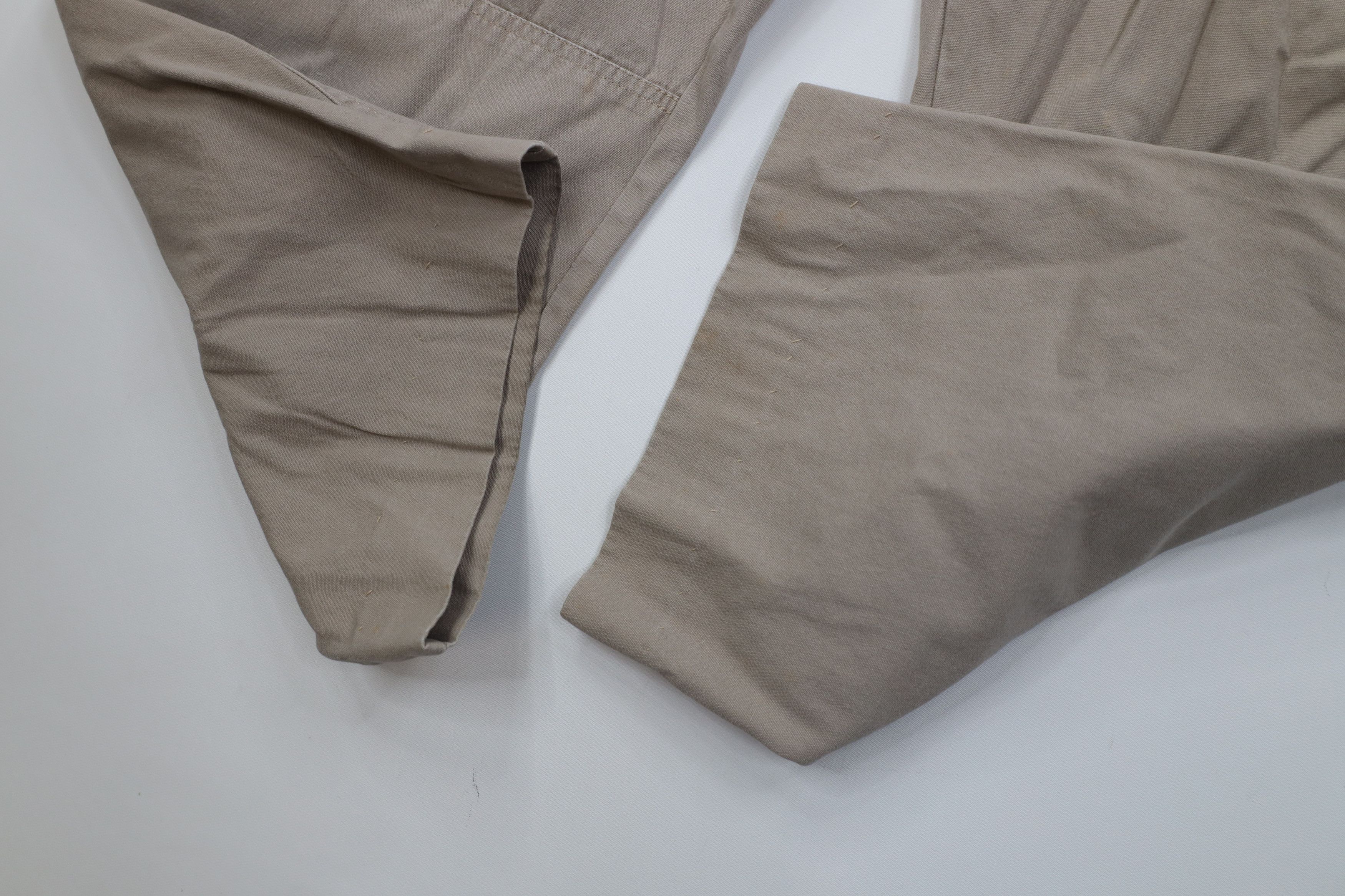 Cabelas Vintage 90s Y2K Cabelas Knee Wide Leg Cargo Pants Canvas Size US 38 / EU 54 - 6 Thumbnail