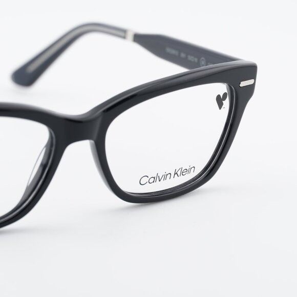 Calvin Klein Calvin Klein CK23512 001 Eyeglasses Black 52mm Cat Eye Frame Size ONE SIZE - 2 Thumbnail